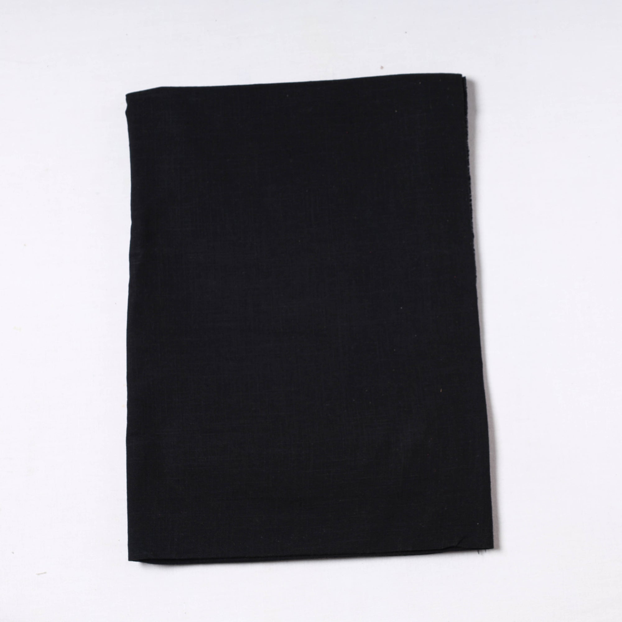ITOKRI CRAFTS INITIATIVE Black - Vidarbha Handloom Pure Tussar x Katia Silk Precut Fabric (1 meter) 52