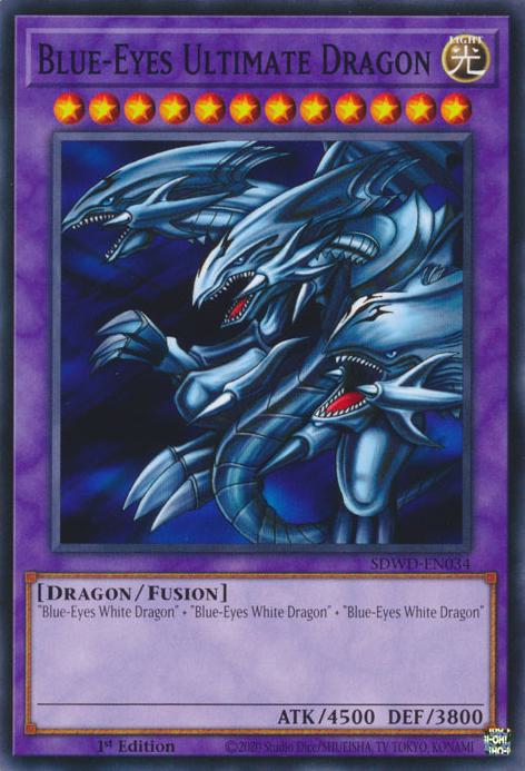 Yu-Gi-Oh! Blue-Eyes Ultimate Dragon - SDWD-EN034 - Common - 1st Edition