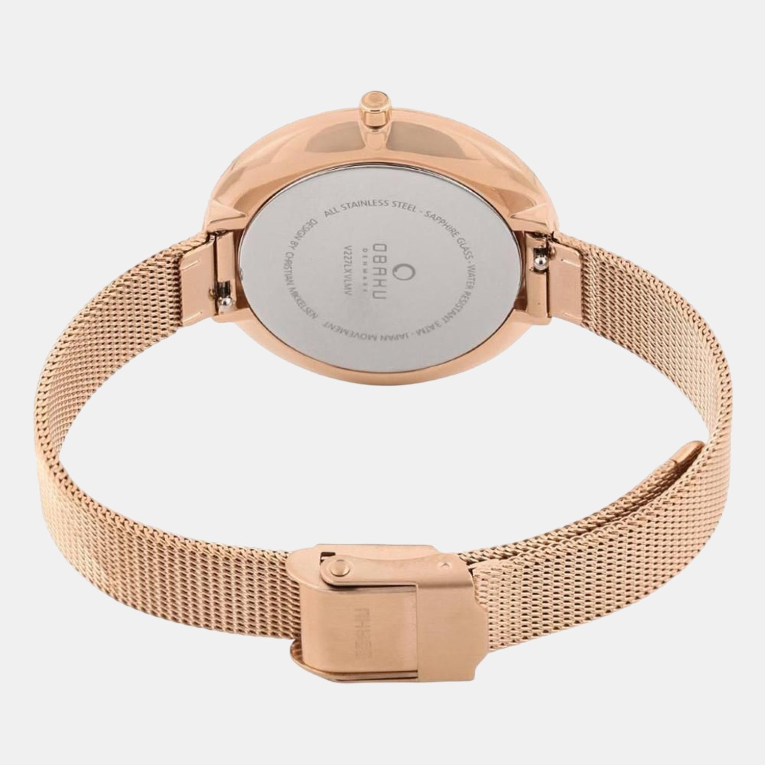 Obaku Hassel Natur Women Quartz Silver Dial Analog Stainless Steel Watch V219LXVHMV - view 2