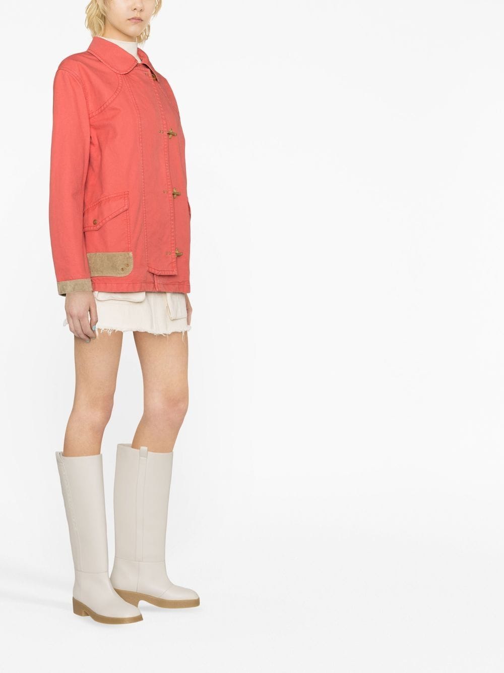 Fay Cotton 4 hooks jacket – 100% fabric - view 2