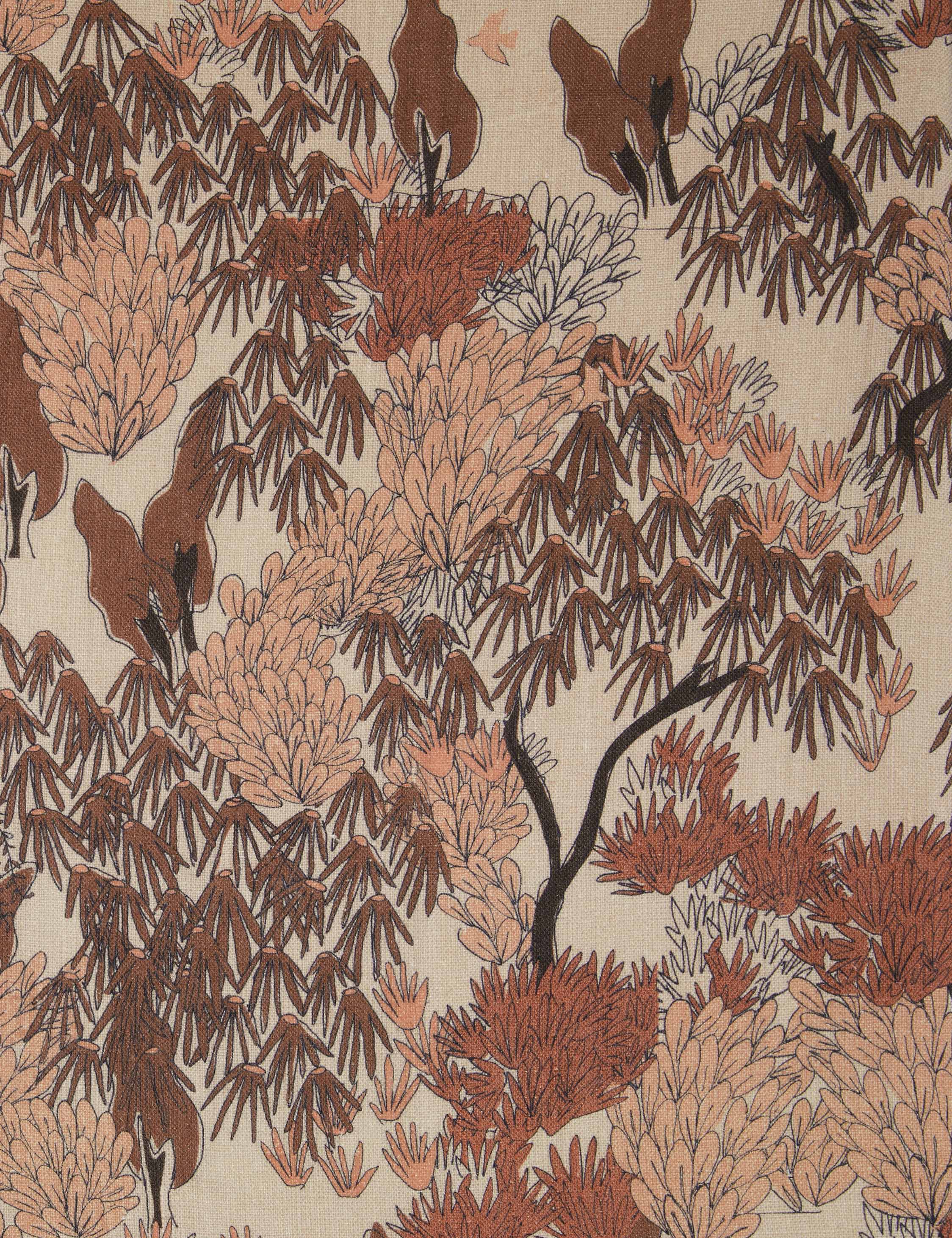 Lulu and Georgia Garden Walk Linen Fabric by Sarah Sherman Samuel - view 10