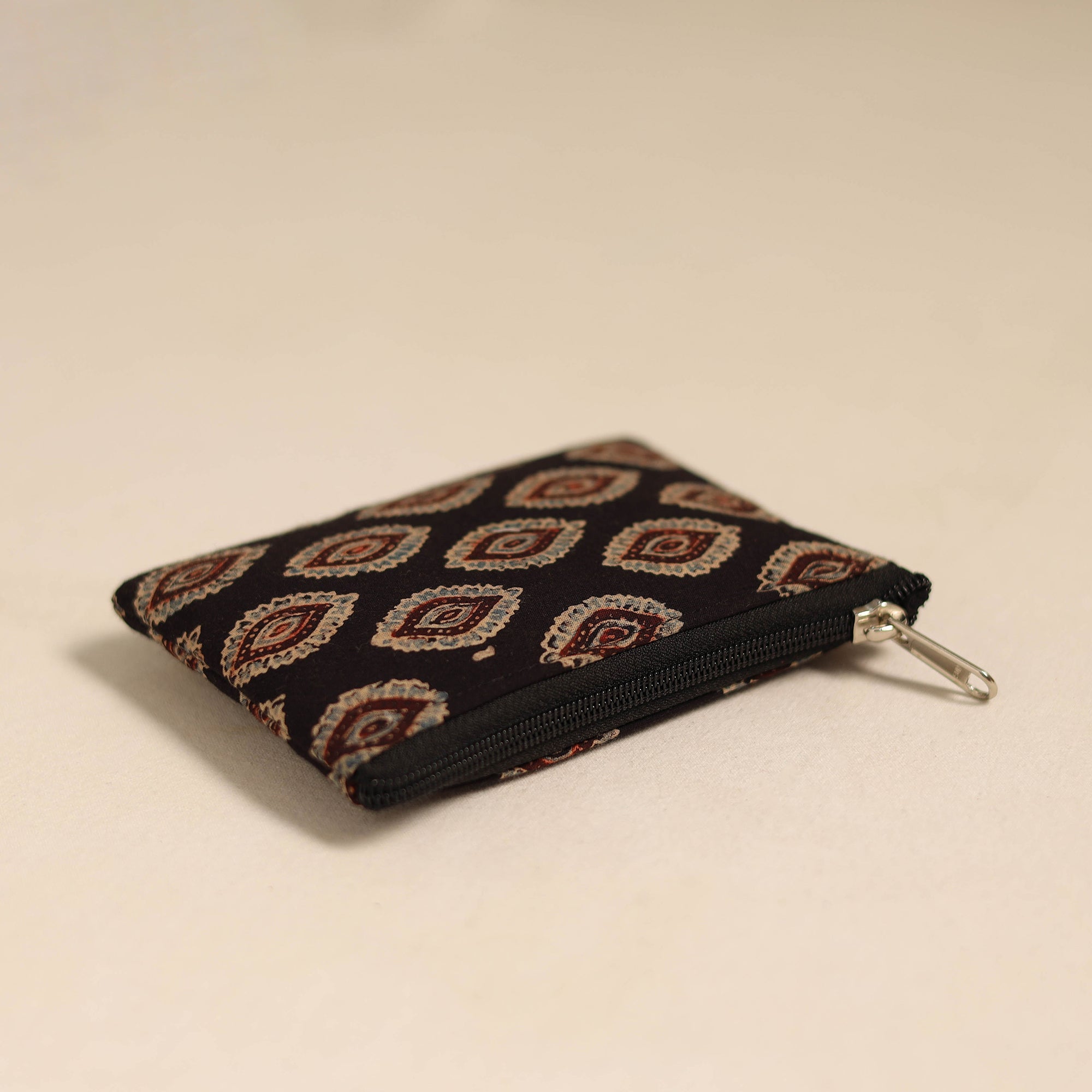 NOORI BAZAR Black - Handmade Quilted Cotton Coin Pouch 41 - view 2