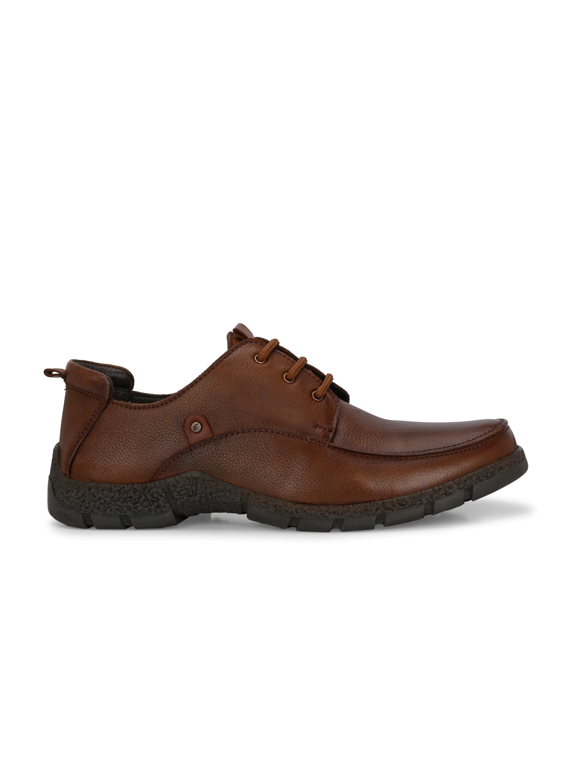 Mudtrail Lace-Up Shoes by Aspeerio – Brown - view 6