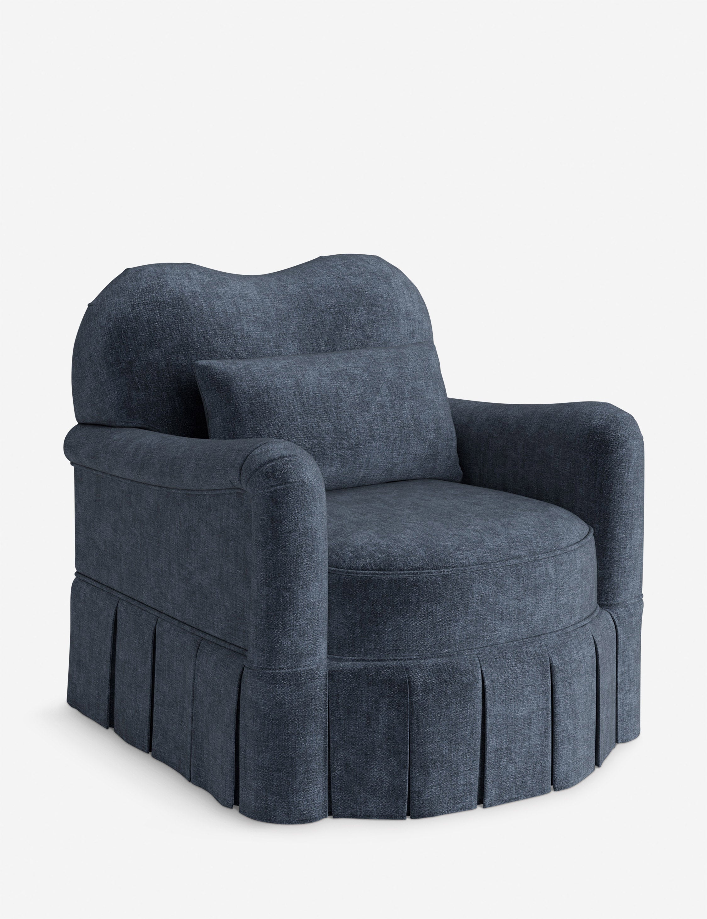 Lulu and Georgia Middleton Skirted Accent Chair by Ginny Macdonald - view 134