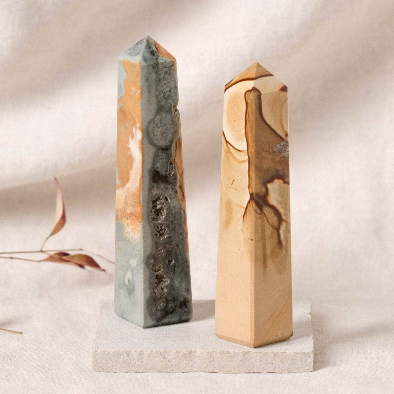 Tiny Rituals Polychrome (Desert Magic) Jasper Tower - view 3