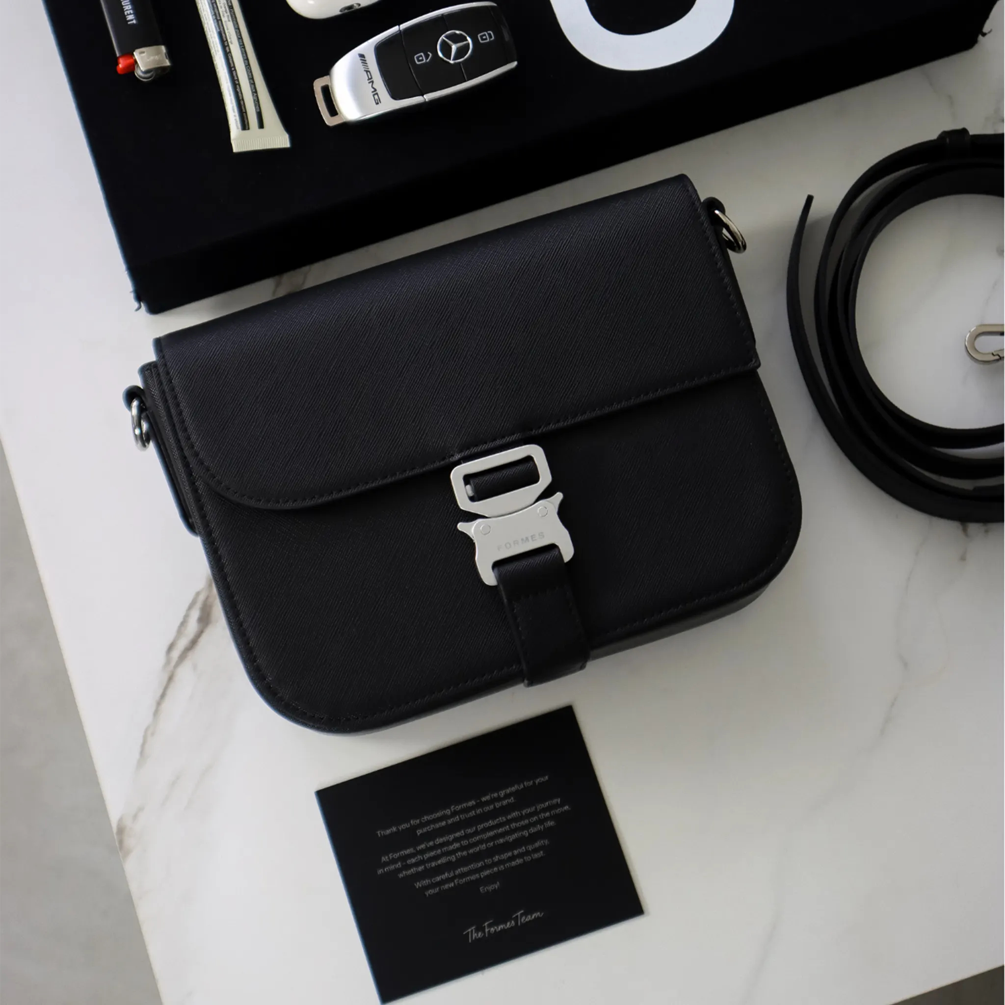 Formes Tecnica Nero Crossbody Bag - view 7