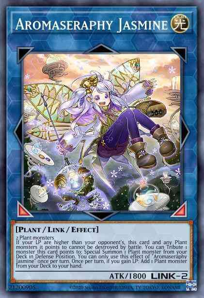 Yu-Gi-Oh! Aromaseraphy Jasmine - DUPO-EN029 - Ultra Rare - 1st Edition