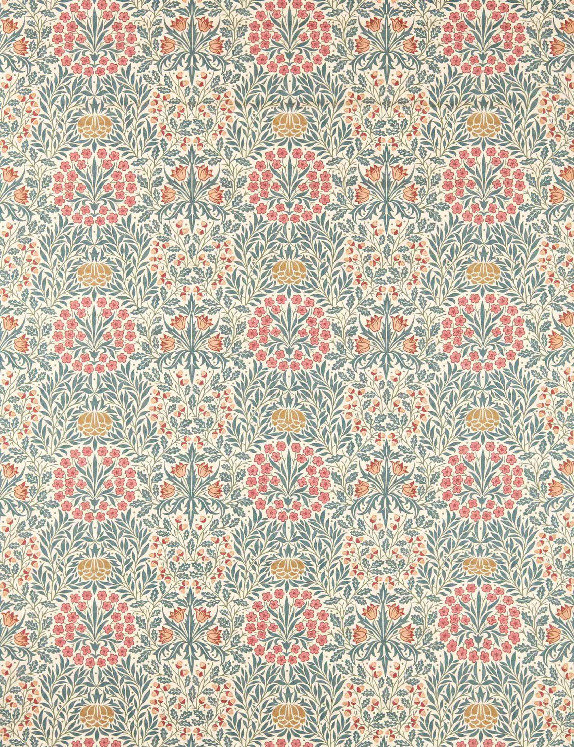 Lulu and Georgia Daisy & Oak Linen Blend Fabric by Morris & Co. - view 2