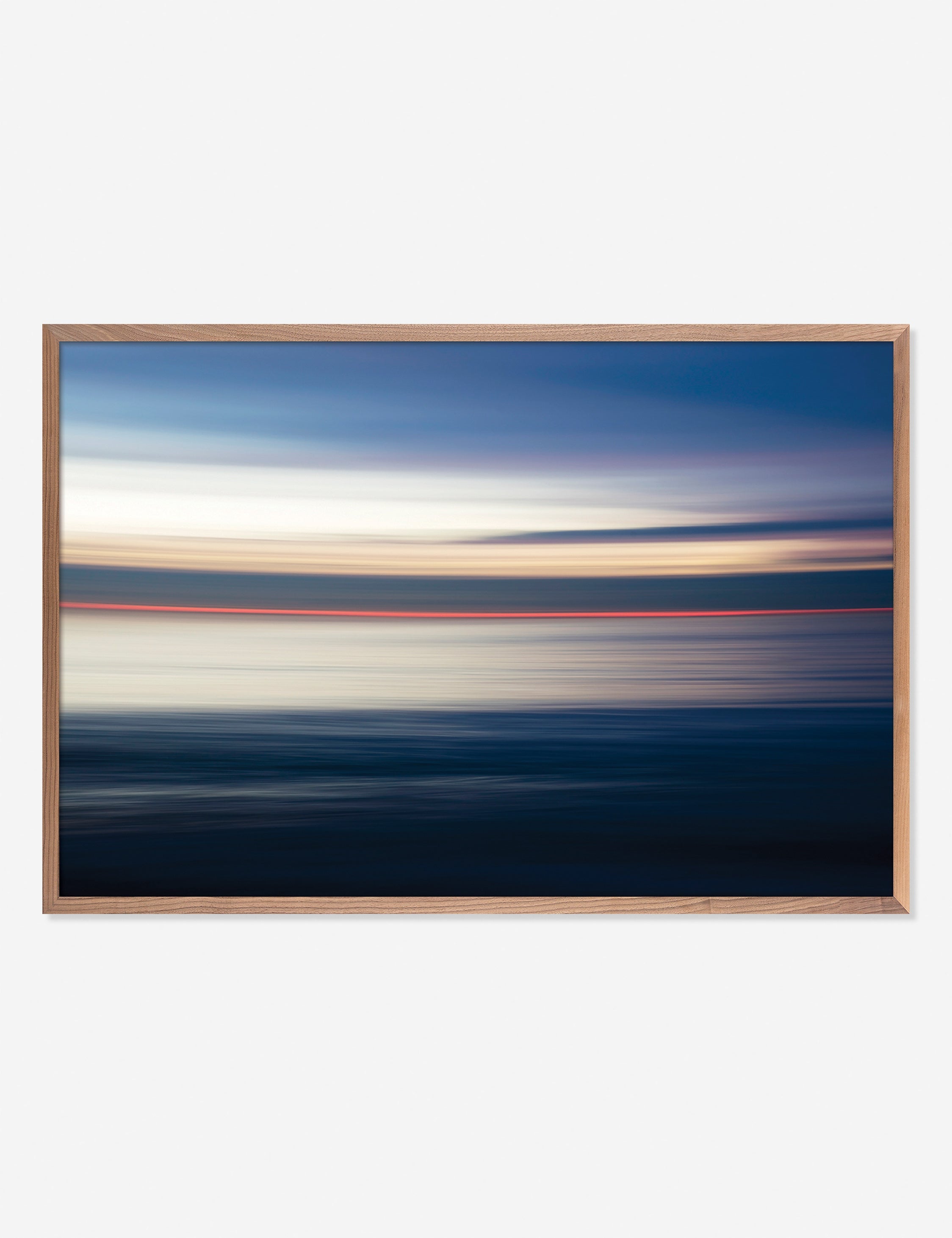 Lulu and Georgia Ocean Blur 207 Photgraphy Print by Nancy Pastor