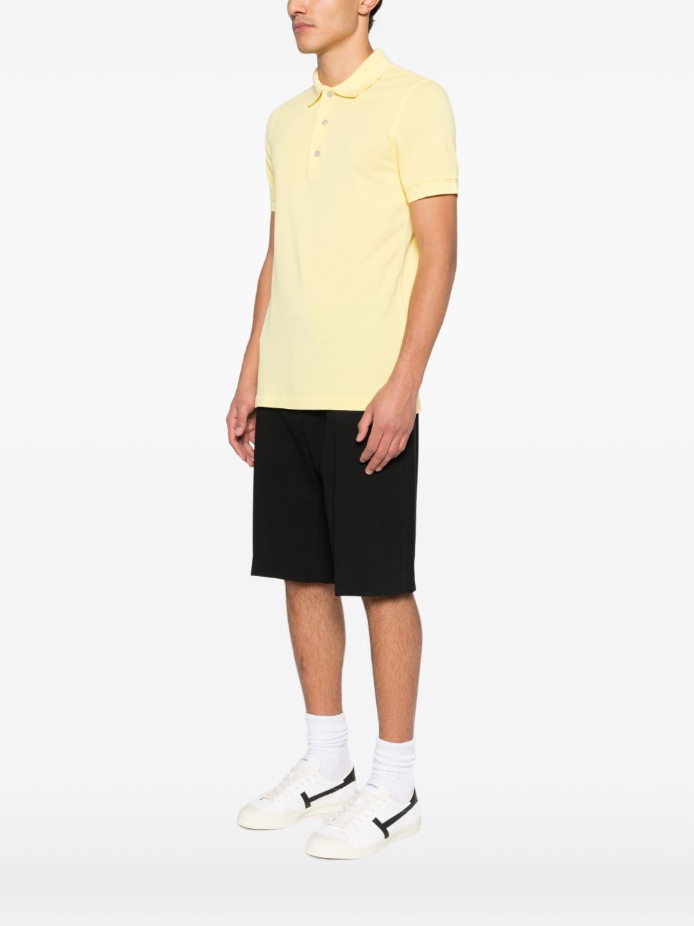Tom Ford Cotton blend polo shirt - view 2