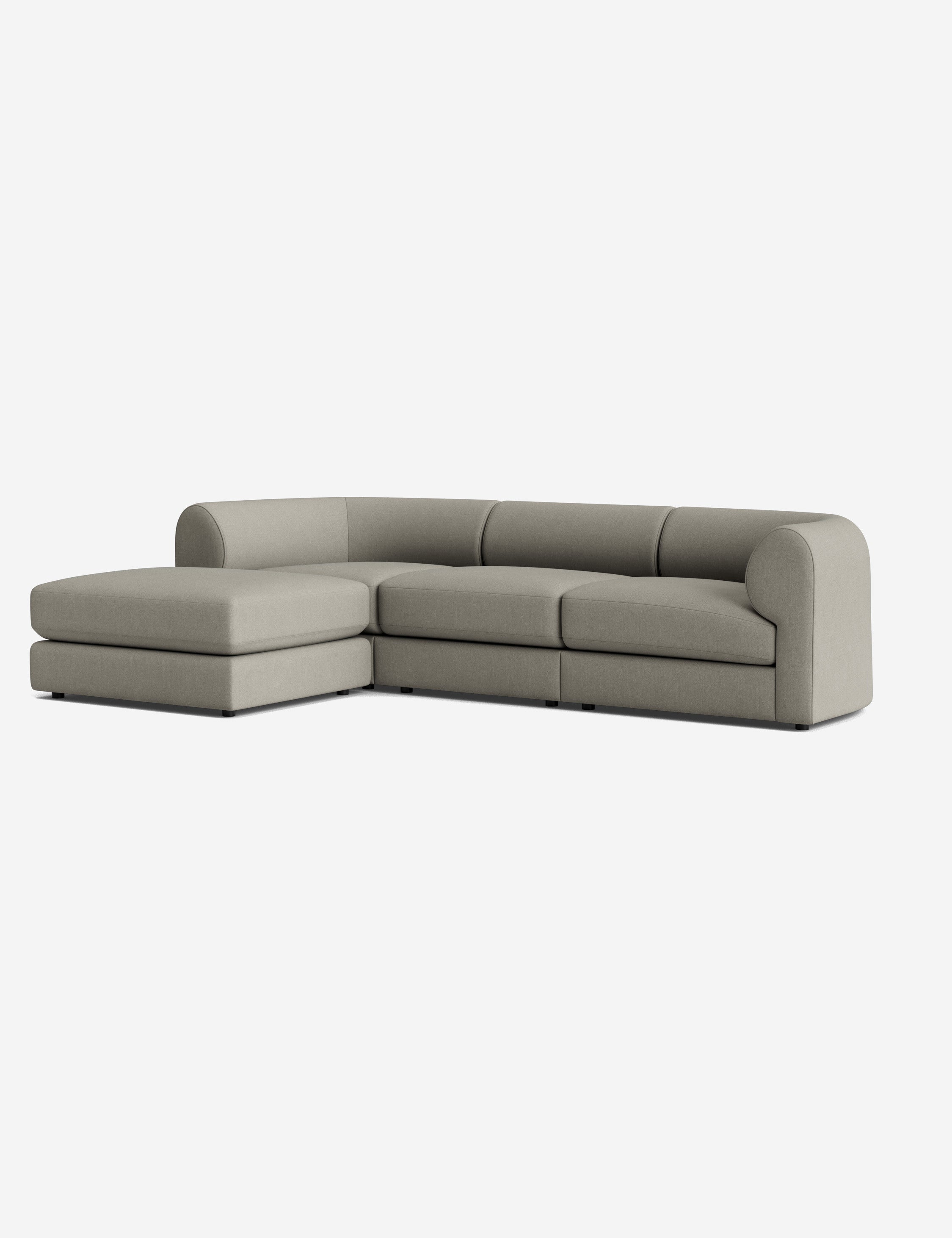 Lulu and Georgia Sergio Modular Sectional Sofa With Ottoman - view 215