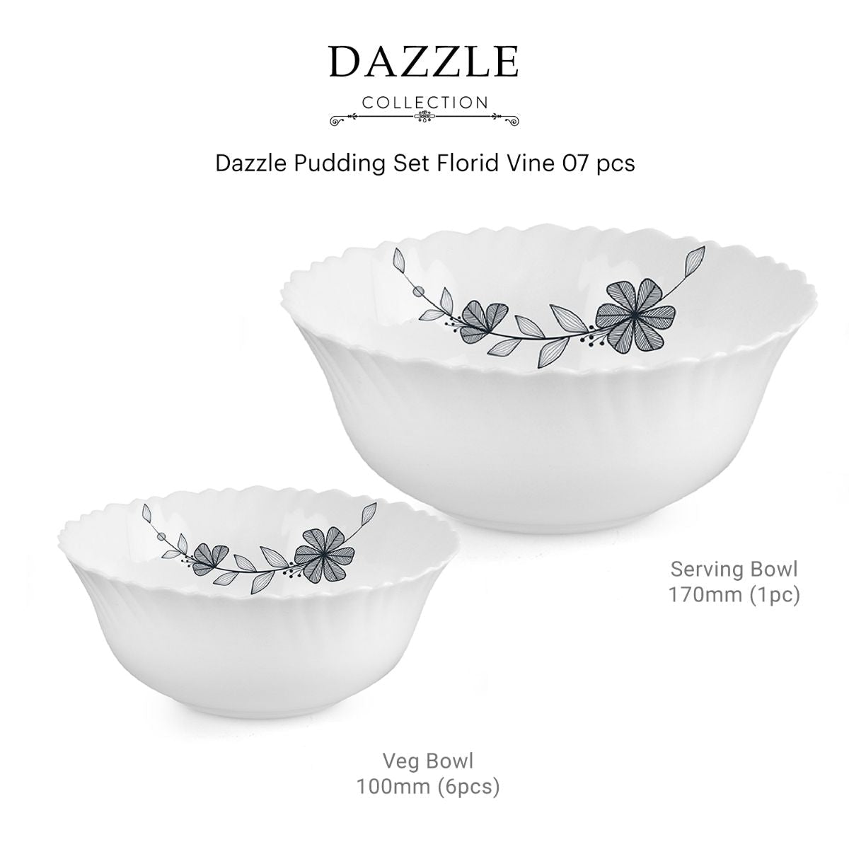 Cello Dazzle Series Pudding Gift Set, 7 Pieces - view 38