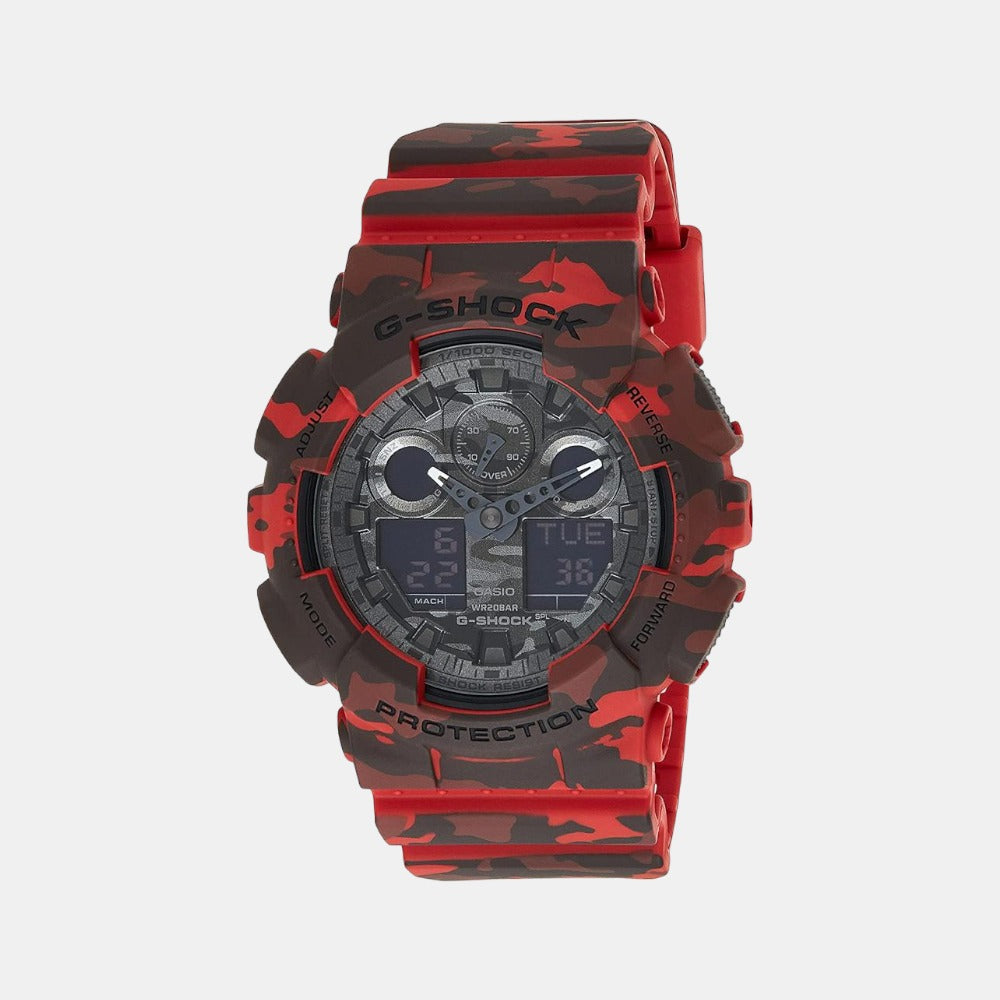 Casio G-Shock Men Quartz Black Dial Analog-Digital Resin Watch G579