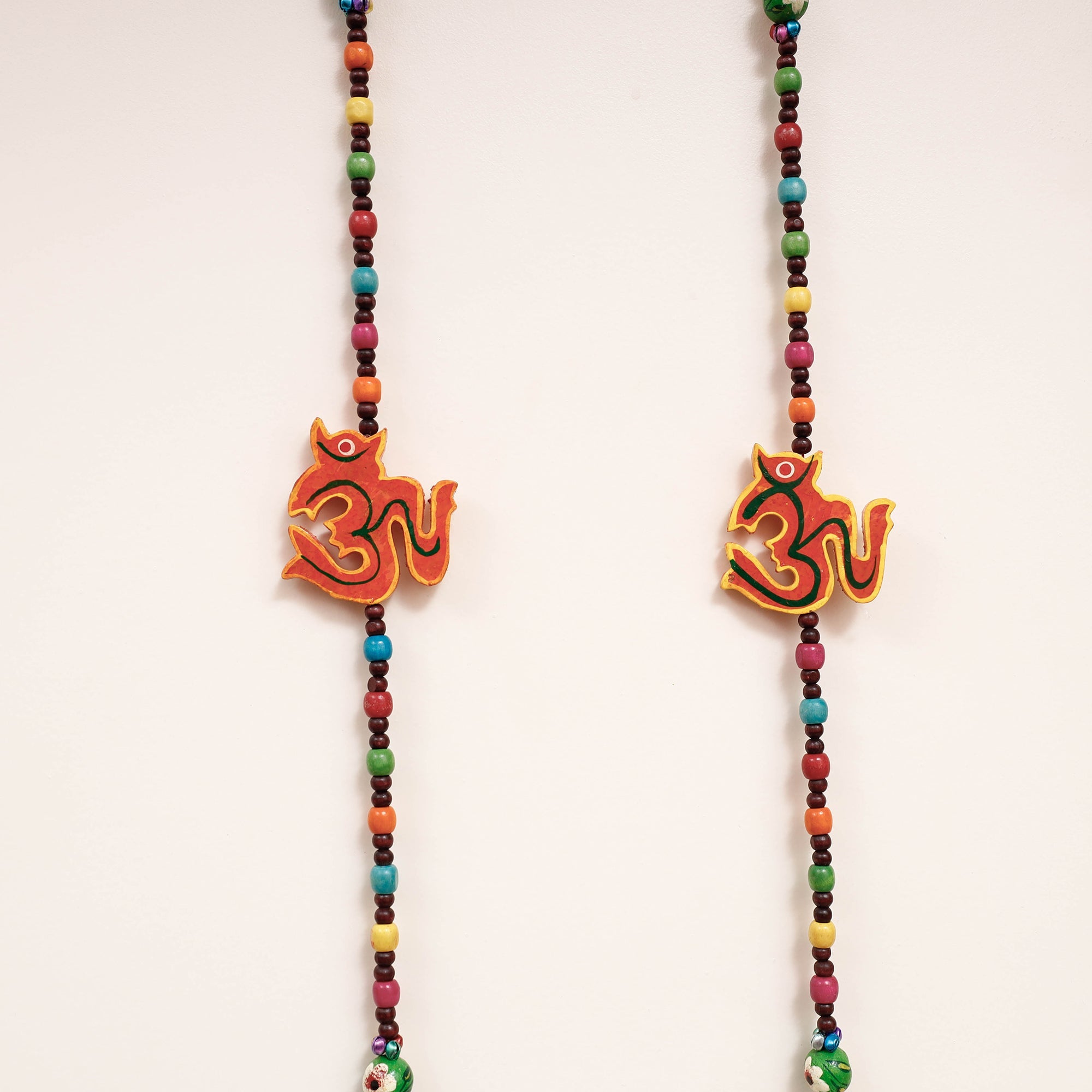 DEVENDRA SINGH Banaras Handpainted Wooden Decorative Hangings (Set of 2) - view 4