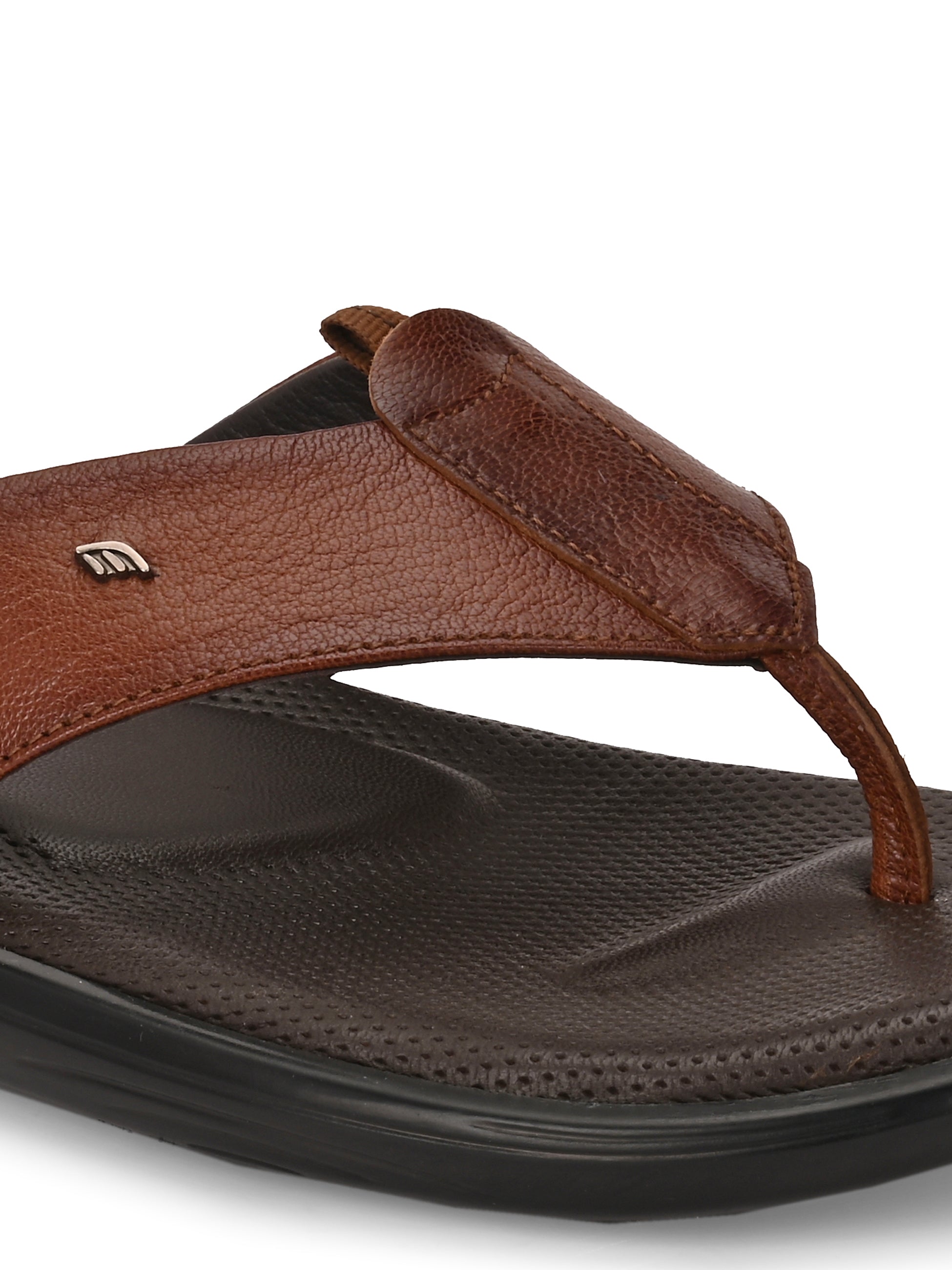 Egoss Shoes Egoss Leather Slippers For Men - view 6