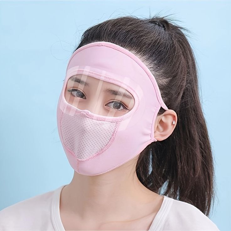 Roposo Clout UV Sun Protection Breathable Face Mask - view 3