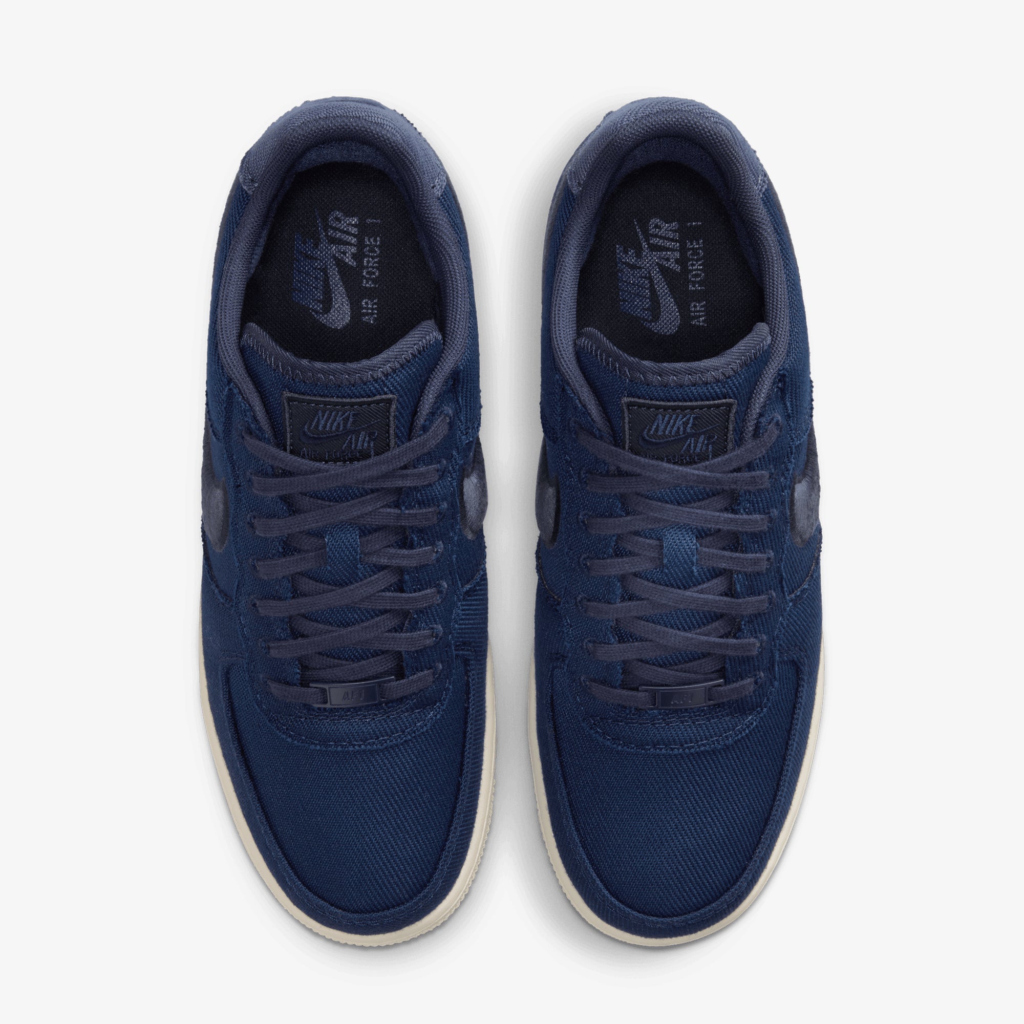 Nike | Air Force 1 Low Canvas { College Navy/thunder Blue-phantom - view 2