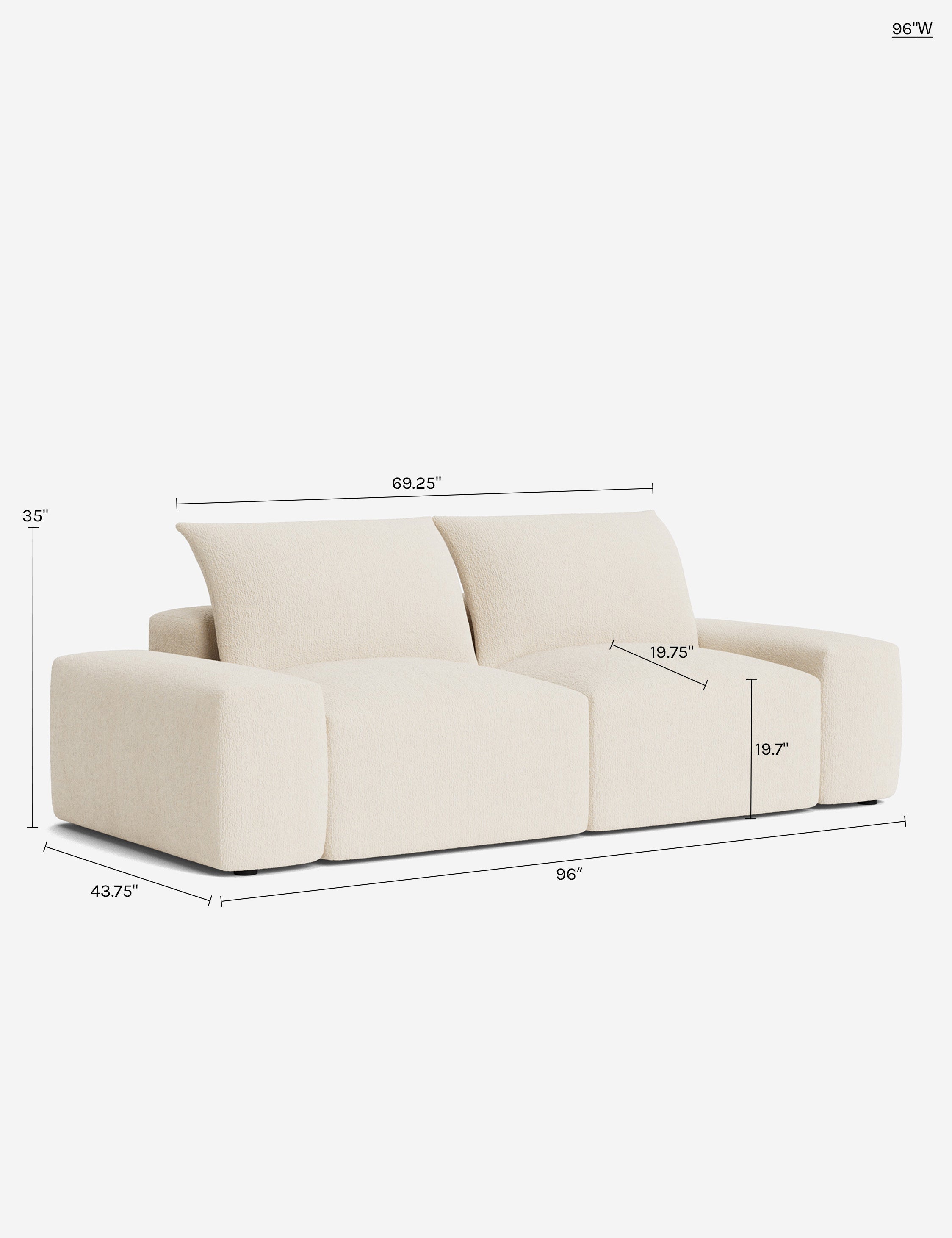 Lulu and Georgia Brinley Modular Sofa - view 199