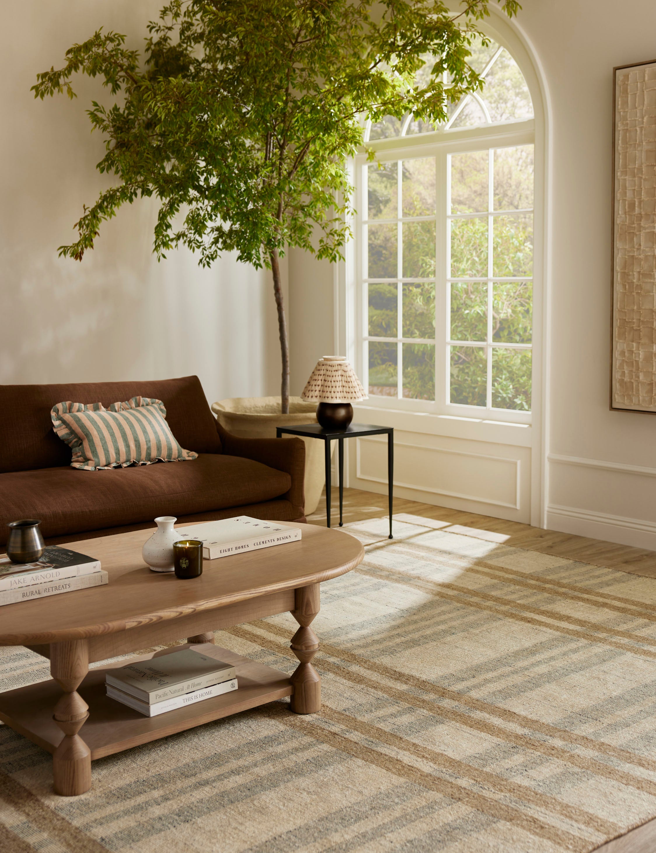 Lulu and Georgia Messer Handwoven Wool Rug - view 2