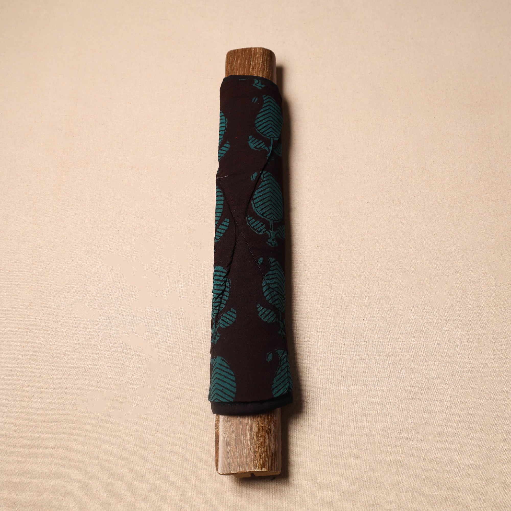 JALPARI Black - Handmade Cotton Fridge Handle Cover 08