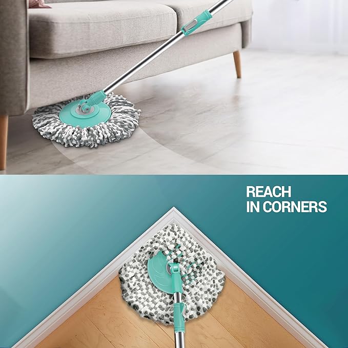 Royale Spin Mop (Spotzero by Milton) – Aqua Green - view 2