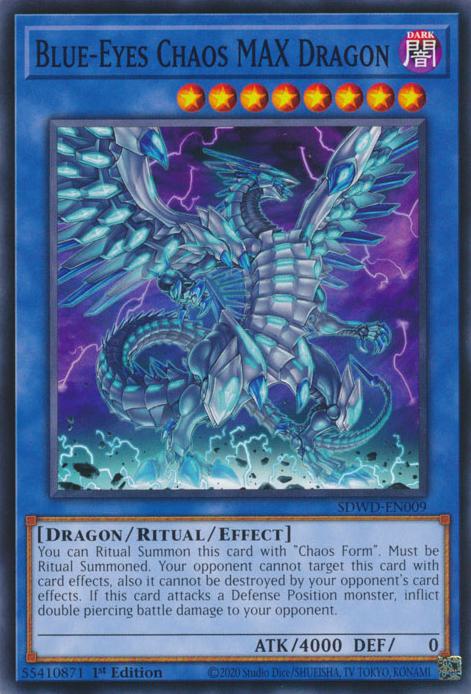 Yu-Gi-Oh! Blue-Eyes Chaos MAX Dragon - SDWD-EN009 - Common - 1st Edition
