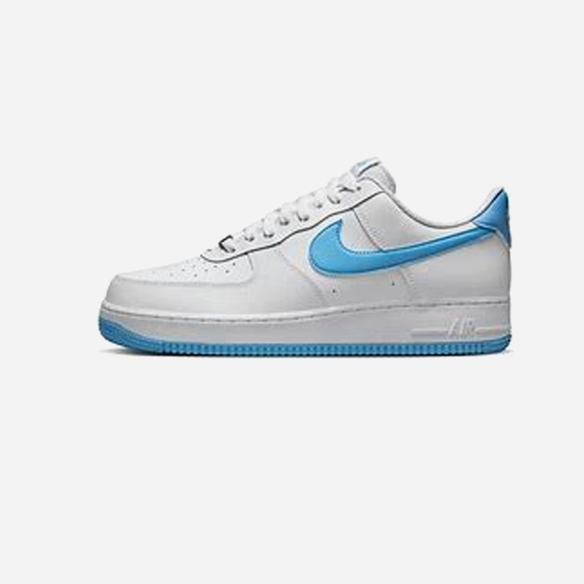 Nike Air Force 1 Low '07 White Aquarius Blue - view 2