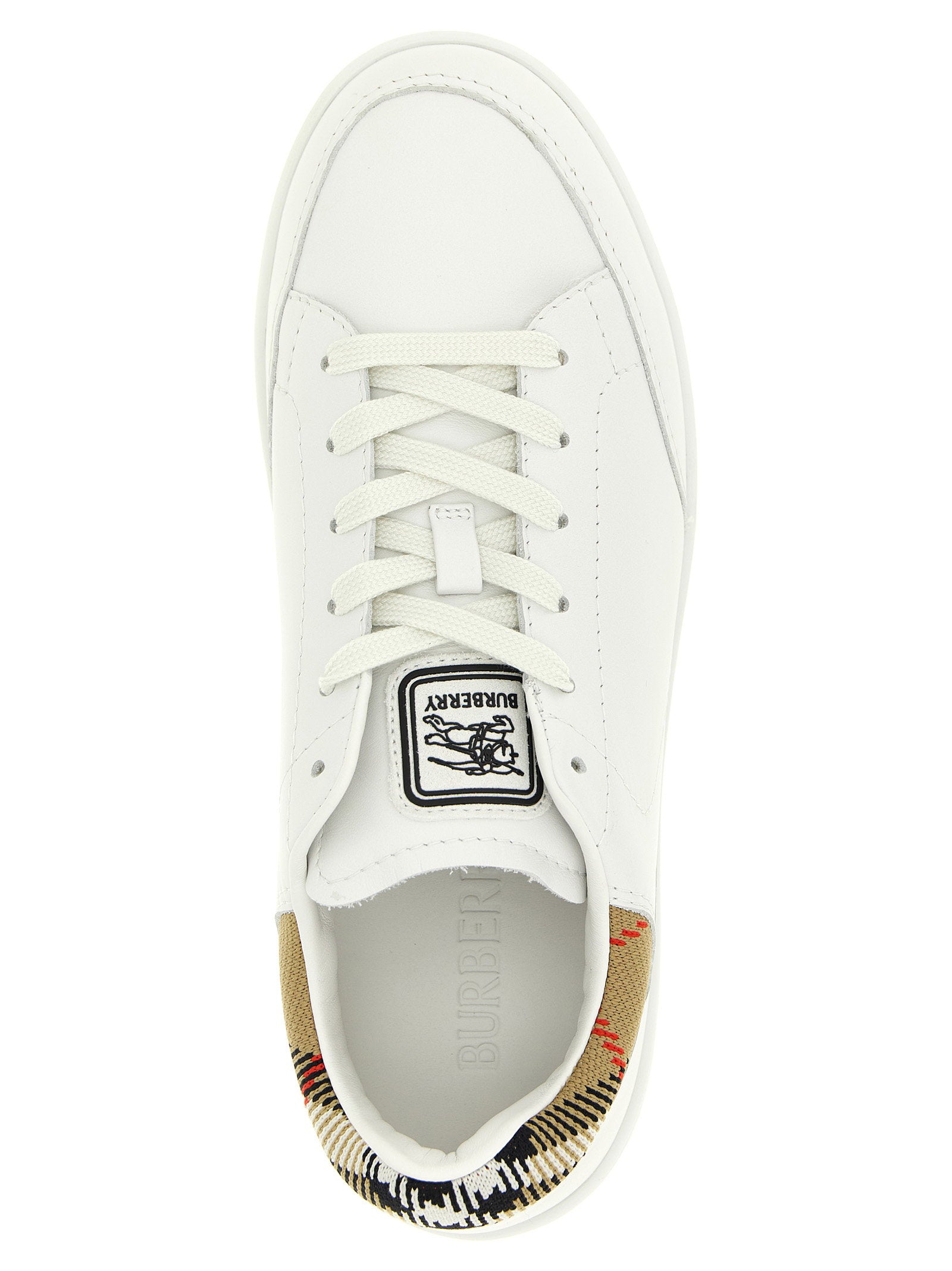 Burberry Leather Sneakers - view 4