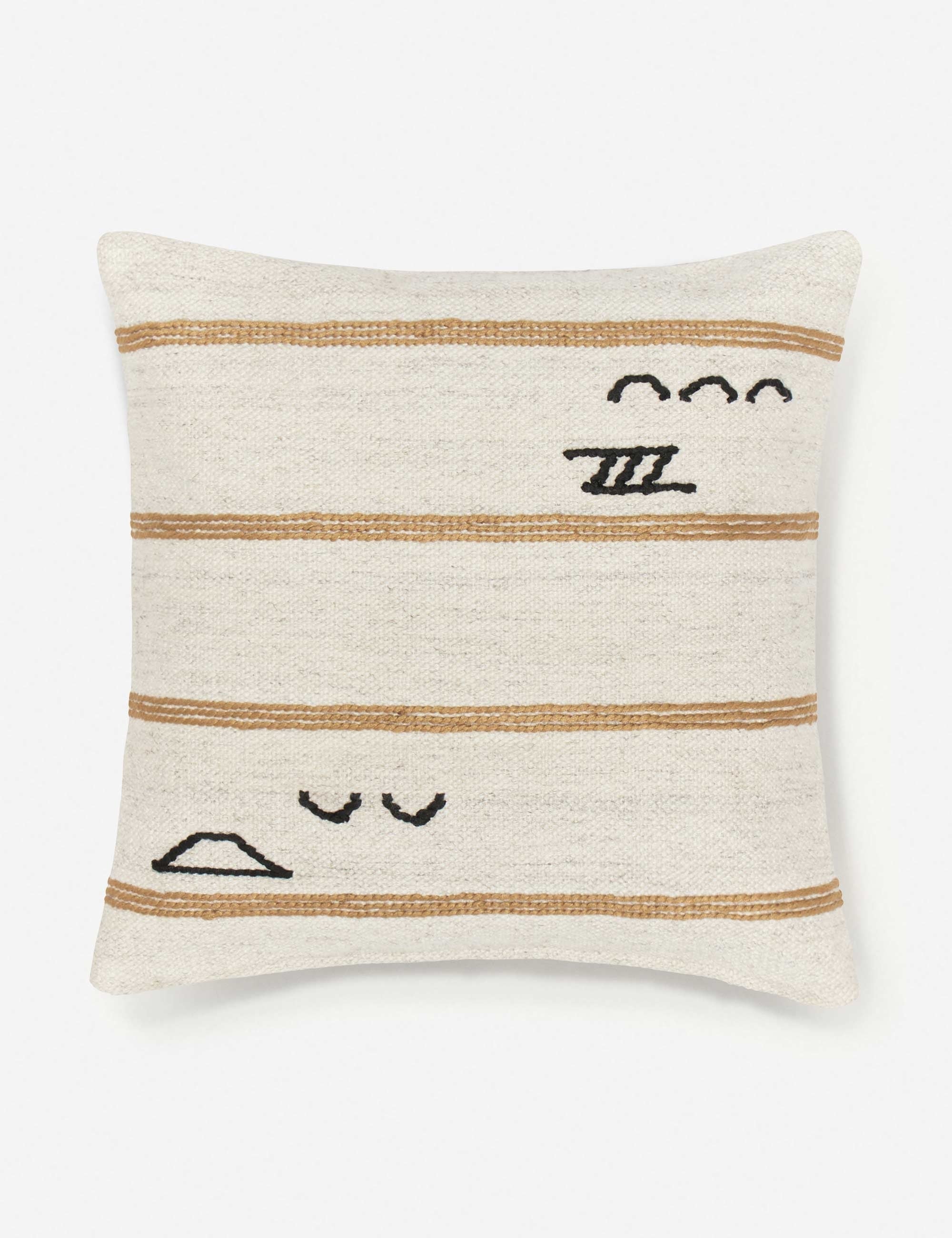 Lulu and Georgia Iconic Stripe Pillow By Sarah Sherman Samuel