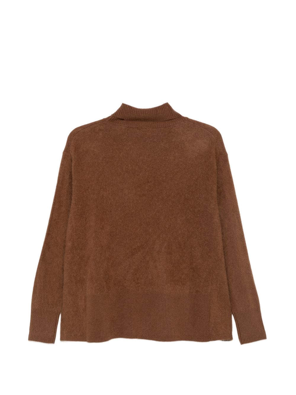 CT PLAGE Sweaters BROWN – 100% Wool - view 2