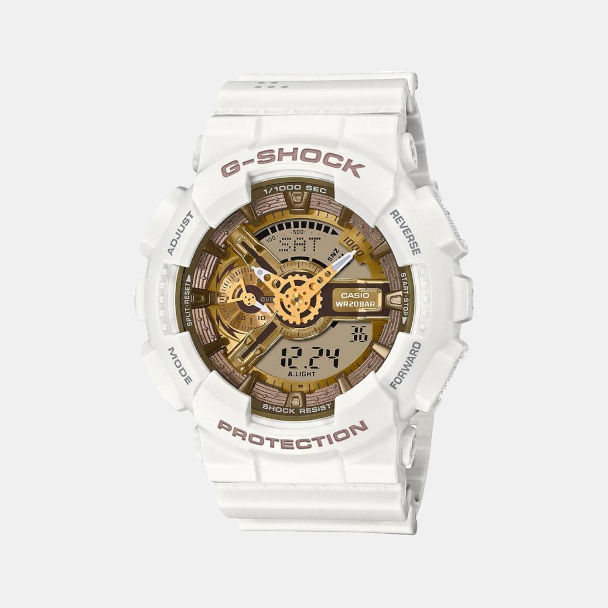 Casio G-Shock Men Quartz Brown Dial Analog-Digital Resin Watch G1319