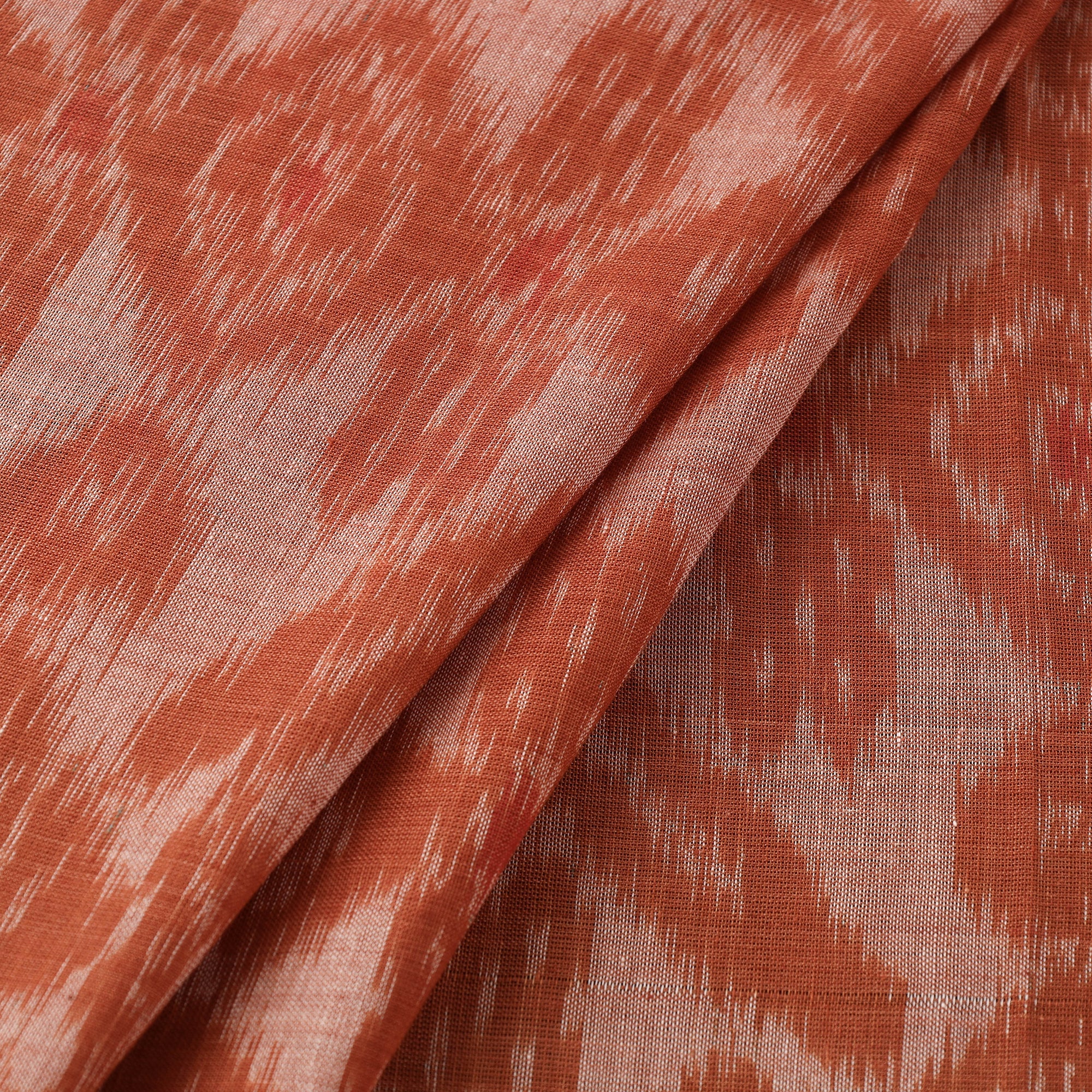 ASHOKA ASSEMBLE - CELEBRATING CRAFTS OF ODISHA Brown - Maniabandha Ikat Weave Handloom Cotton Fabric 02 - view 2