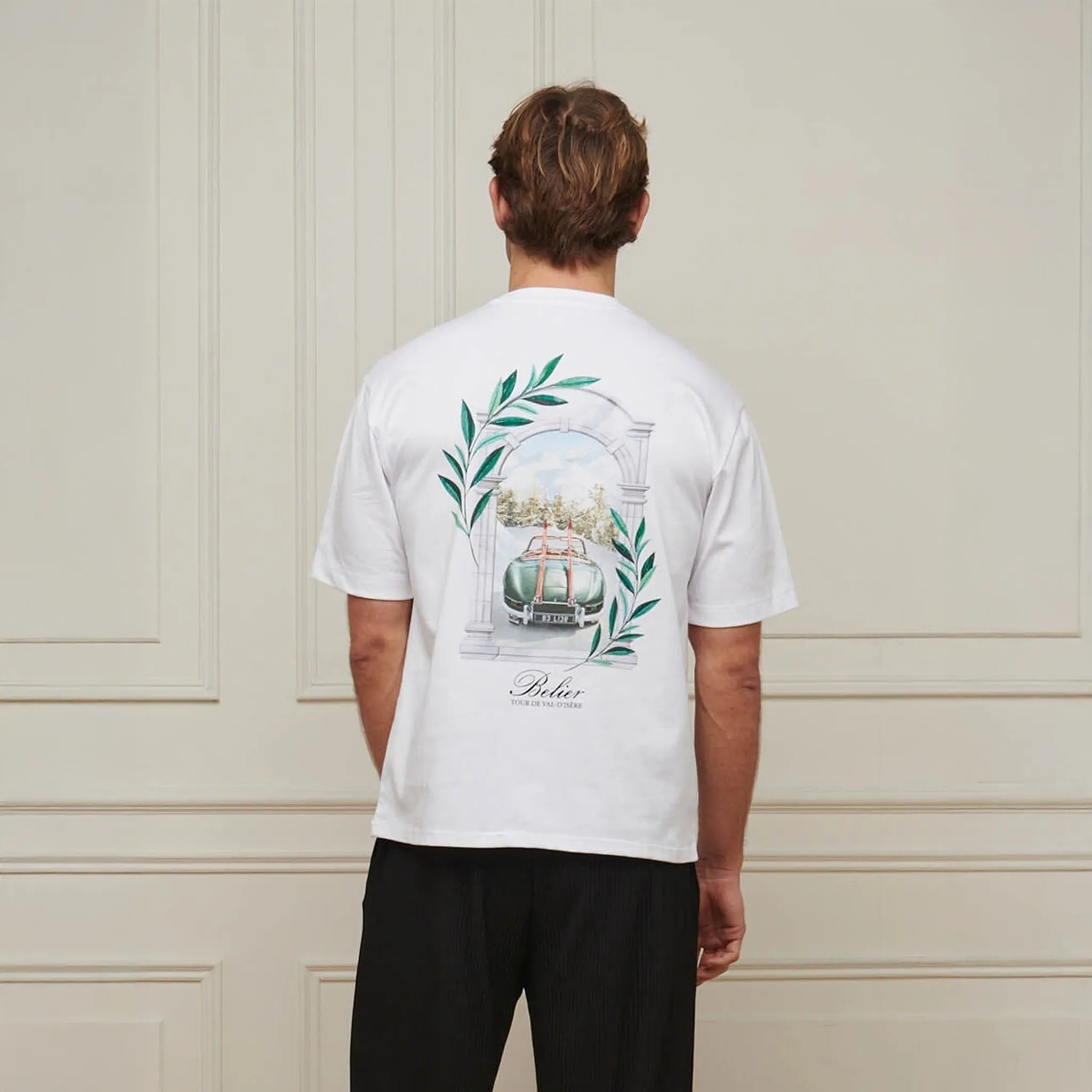 Belier Val d'Isère Arch White T Shirt - view 2
