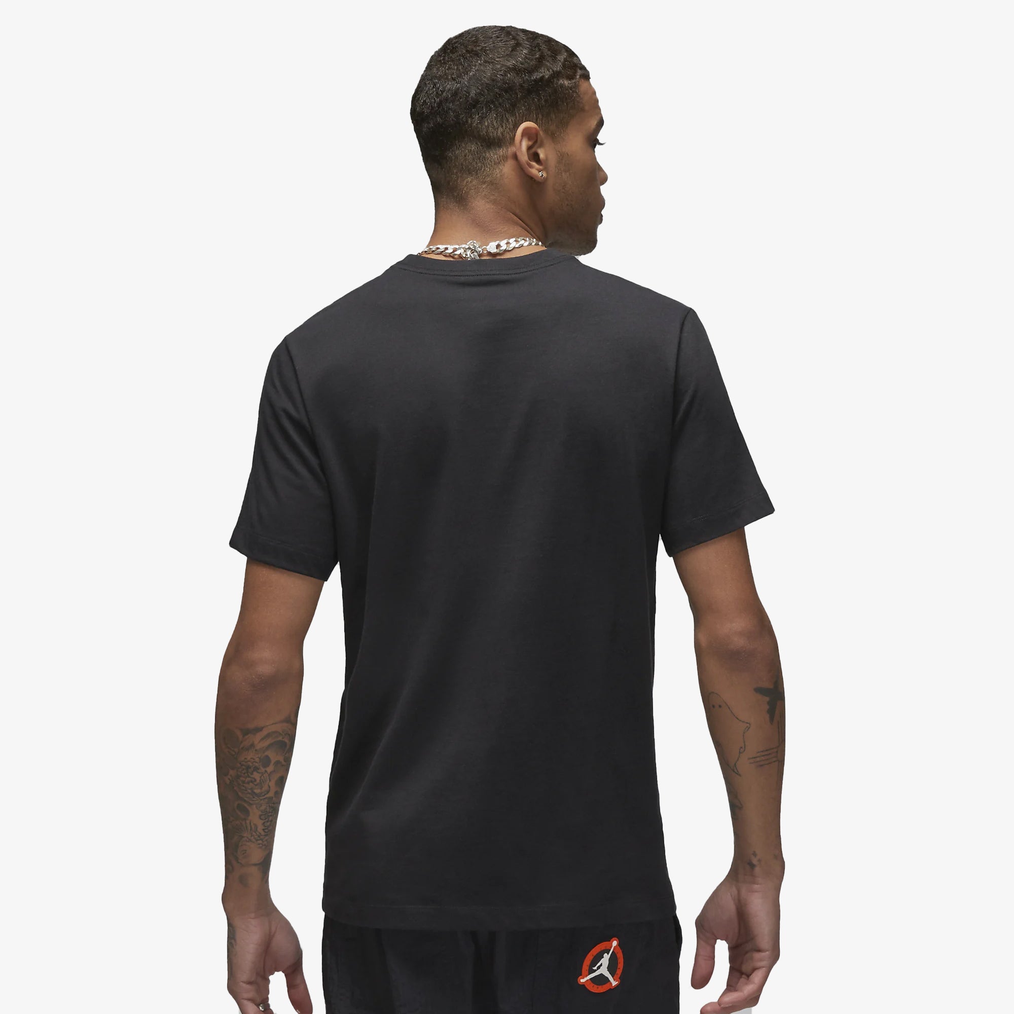 Jordan | AIR JORDAN T-SHIRT { BLACK/WHITE