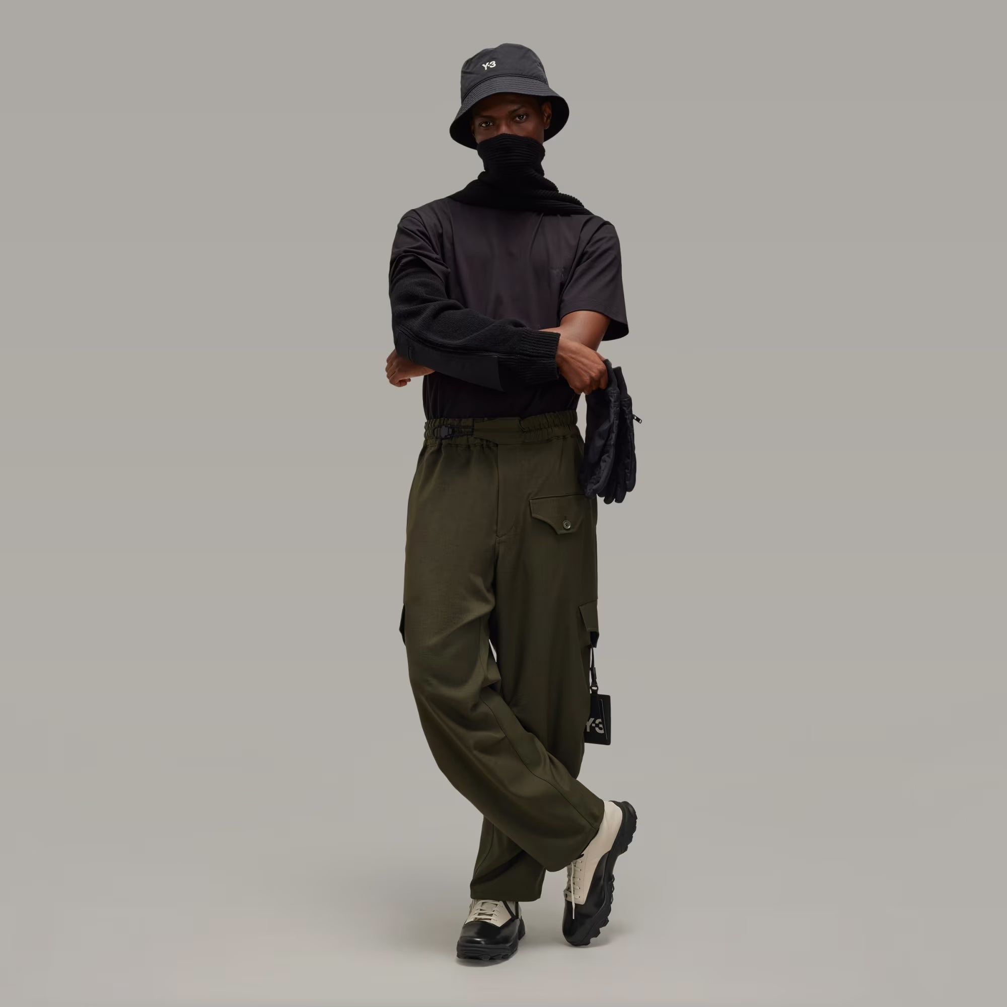 Y-3 | Graphic Short Sleeve Tee { Black - view 7