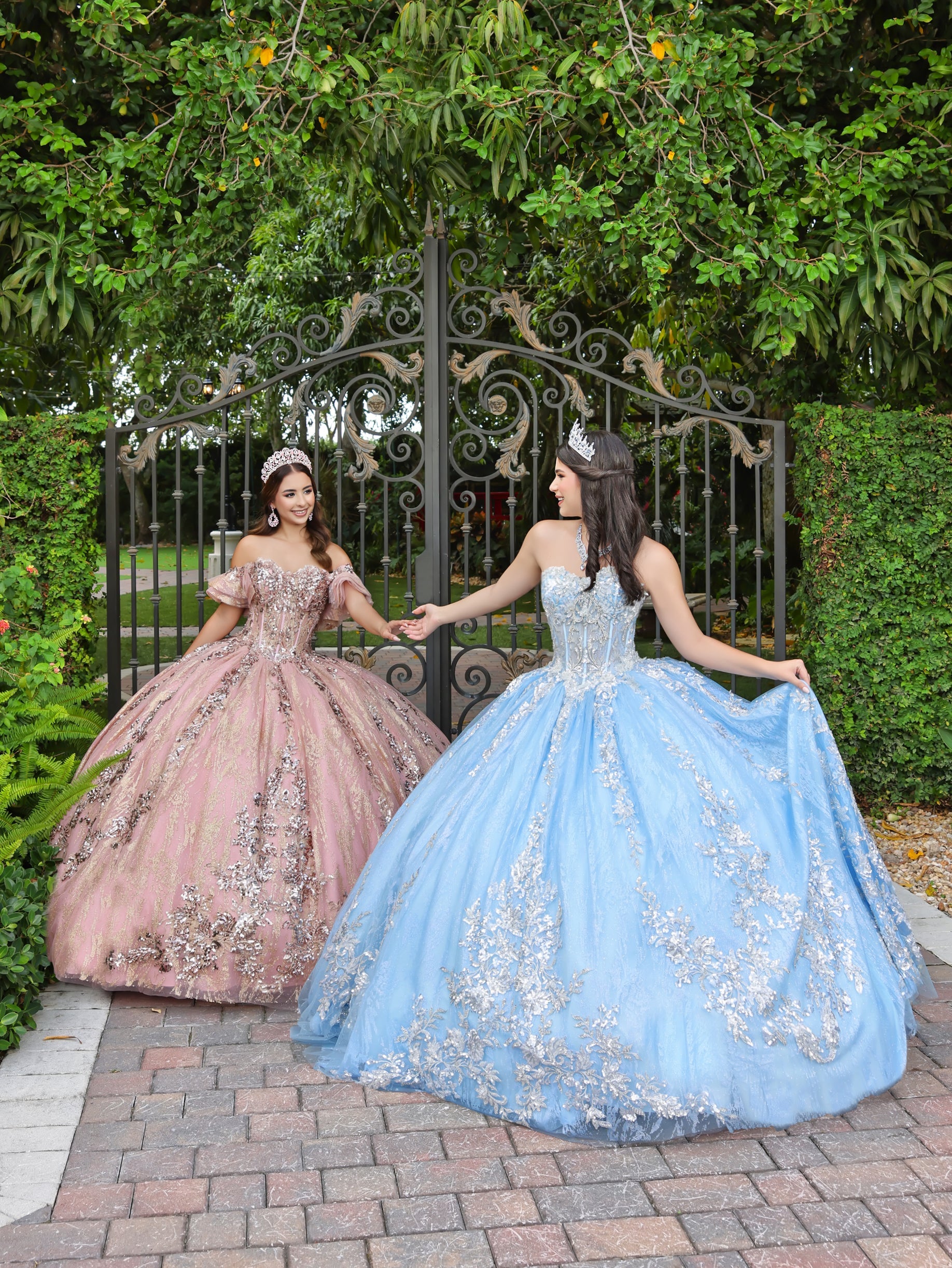 House of Wu Fiesta Gowns Sweetheart Corset Ball Gown by LizLuo Fiesta 56534