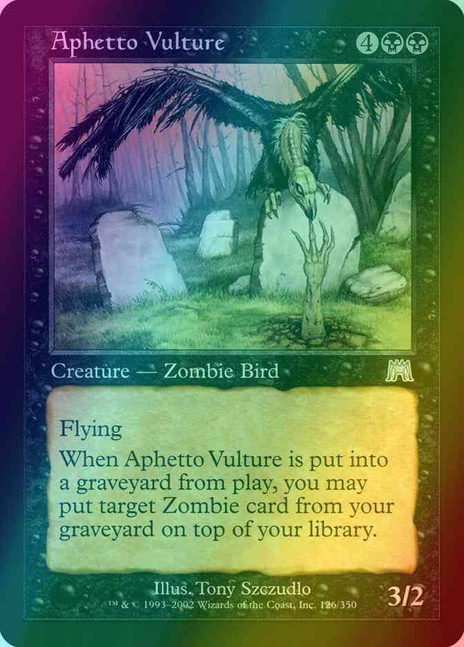 Aphetto vulture 126 – Magic Aphetto Vulture [126] [Onslaught] [Foil]