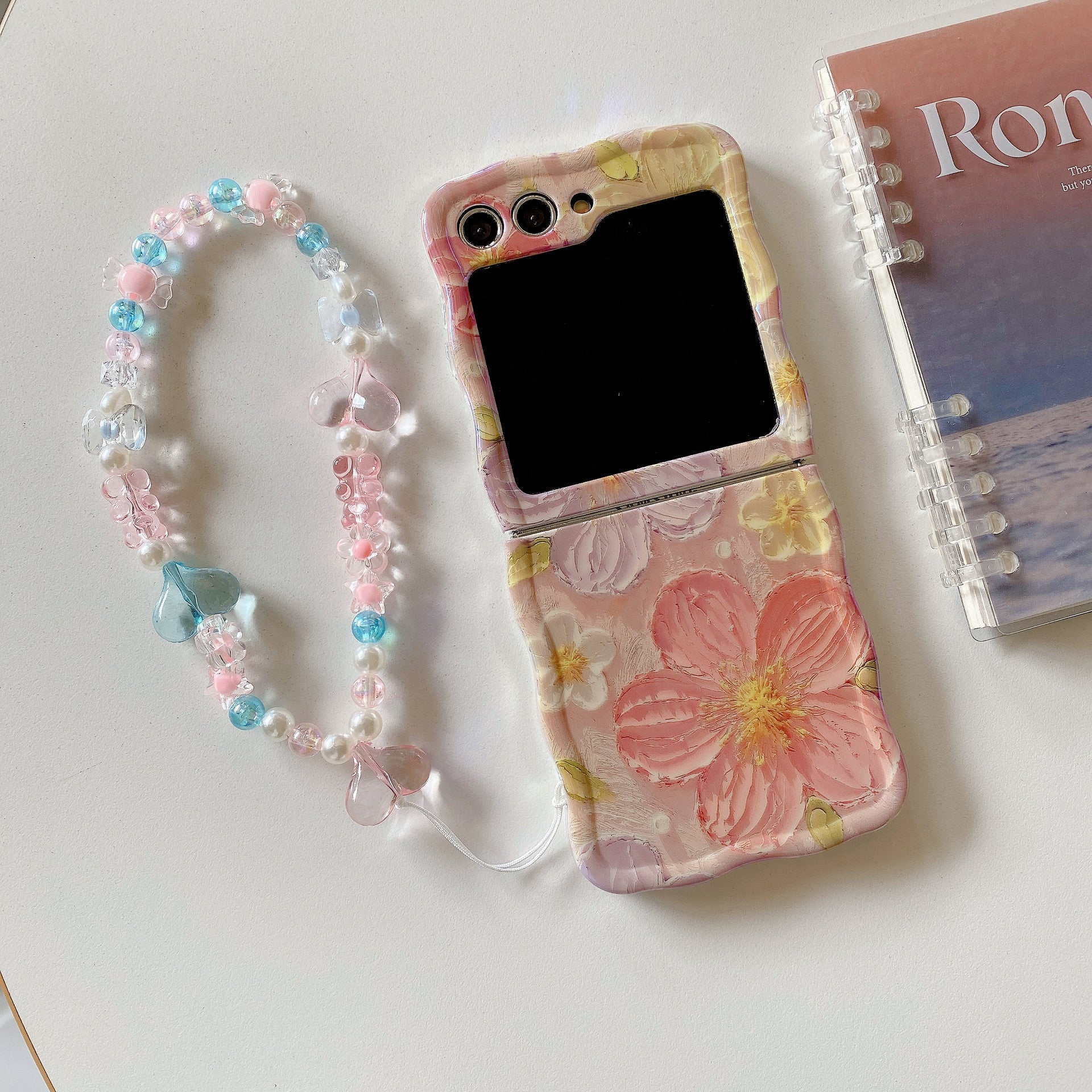 Peeperly Artistic Camellia Blooms Case with Charm - Samsung - view 3