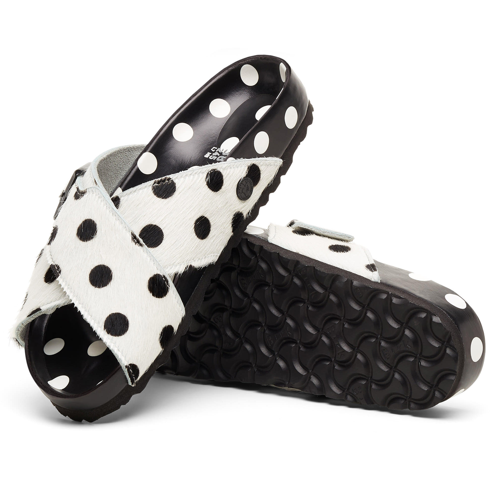 Birkenstock-1774 Rodra Manolo Polka Dots – White