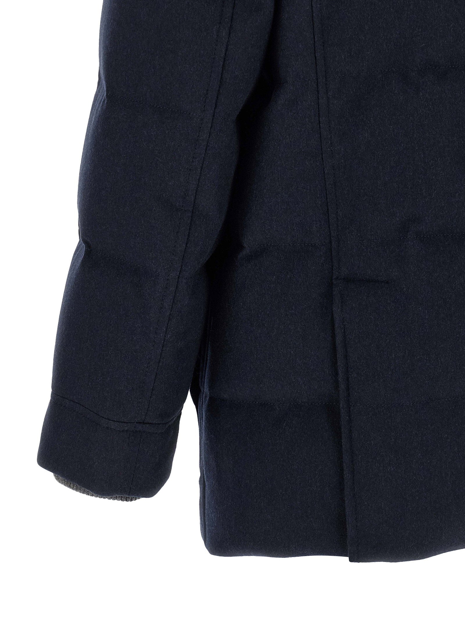 Brunello Cucinelli Wool Flannel Parka – 100% wool - view 5