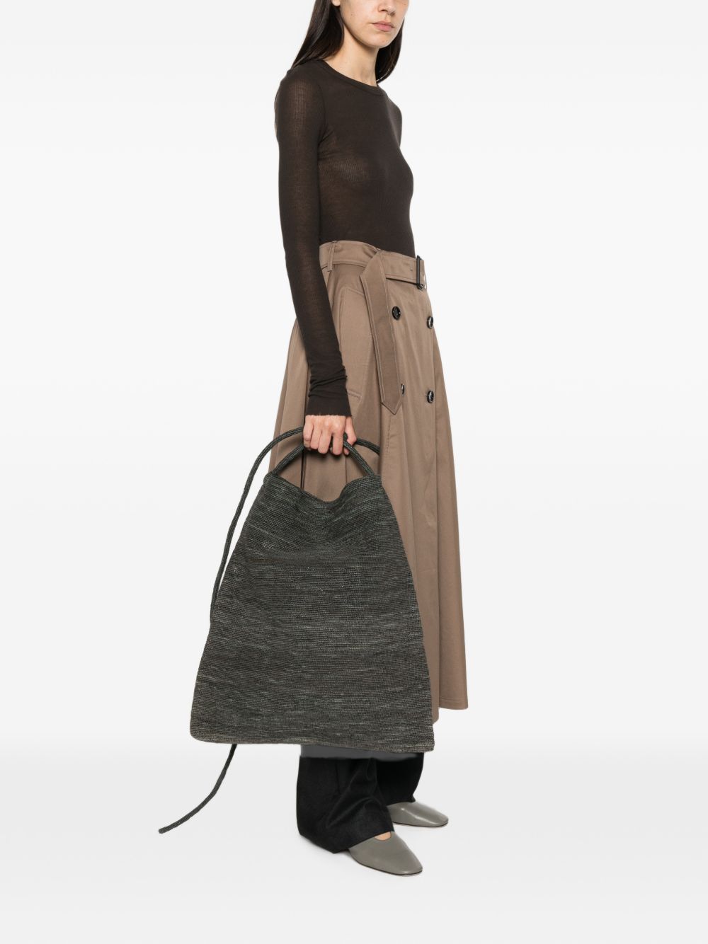 Sophie Digard Raffia Shoulder Bag – Raffia 100% - view 5
