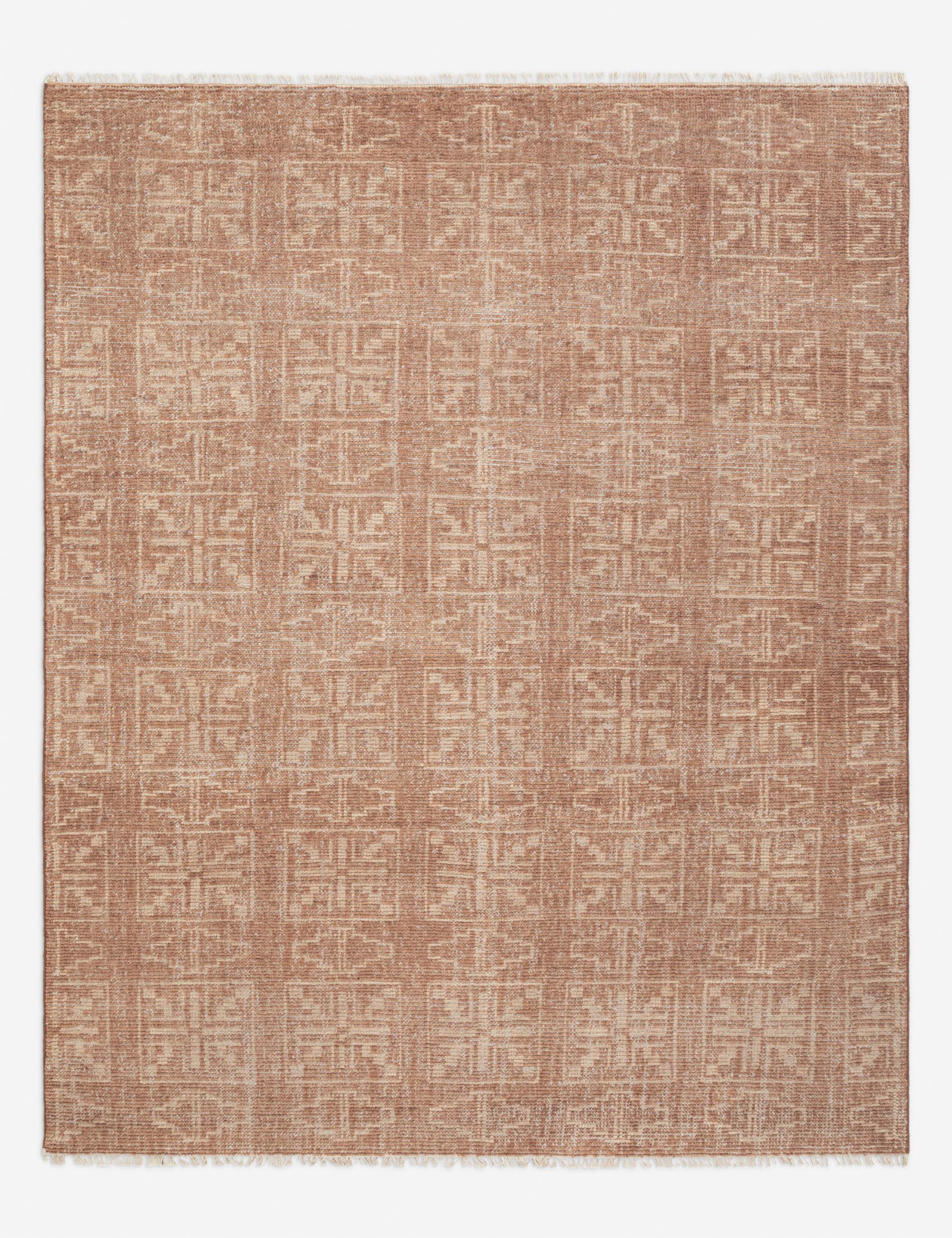 Lulu and Georgia Hakan Hand-Knotted Wool Rug – Brown