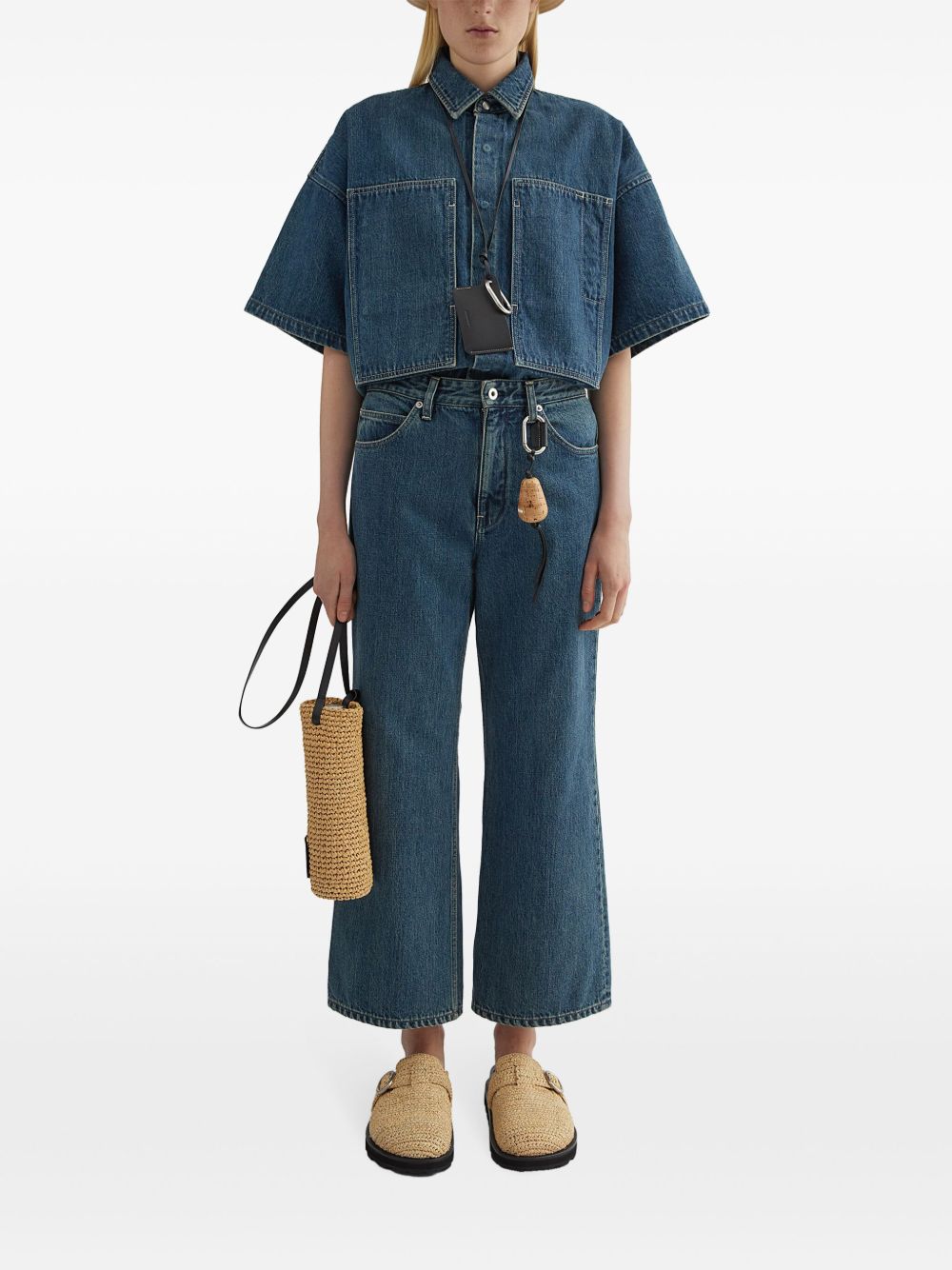 Jil Sander Plus Denim Wide-leg jeans – Cotton 100% - view 5