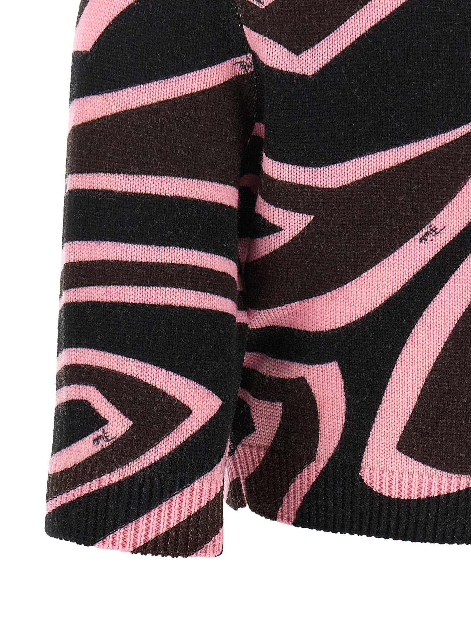 Emilio Pucci Onde Cropped Cardigan – 99% wool 1% nylon - view 4