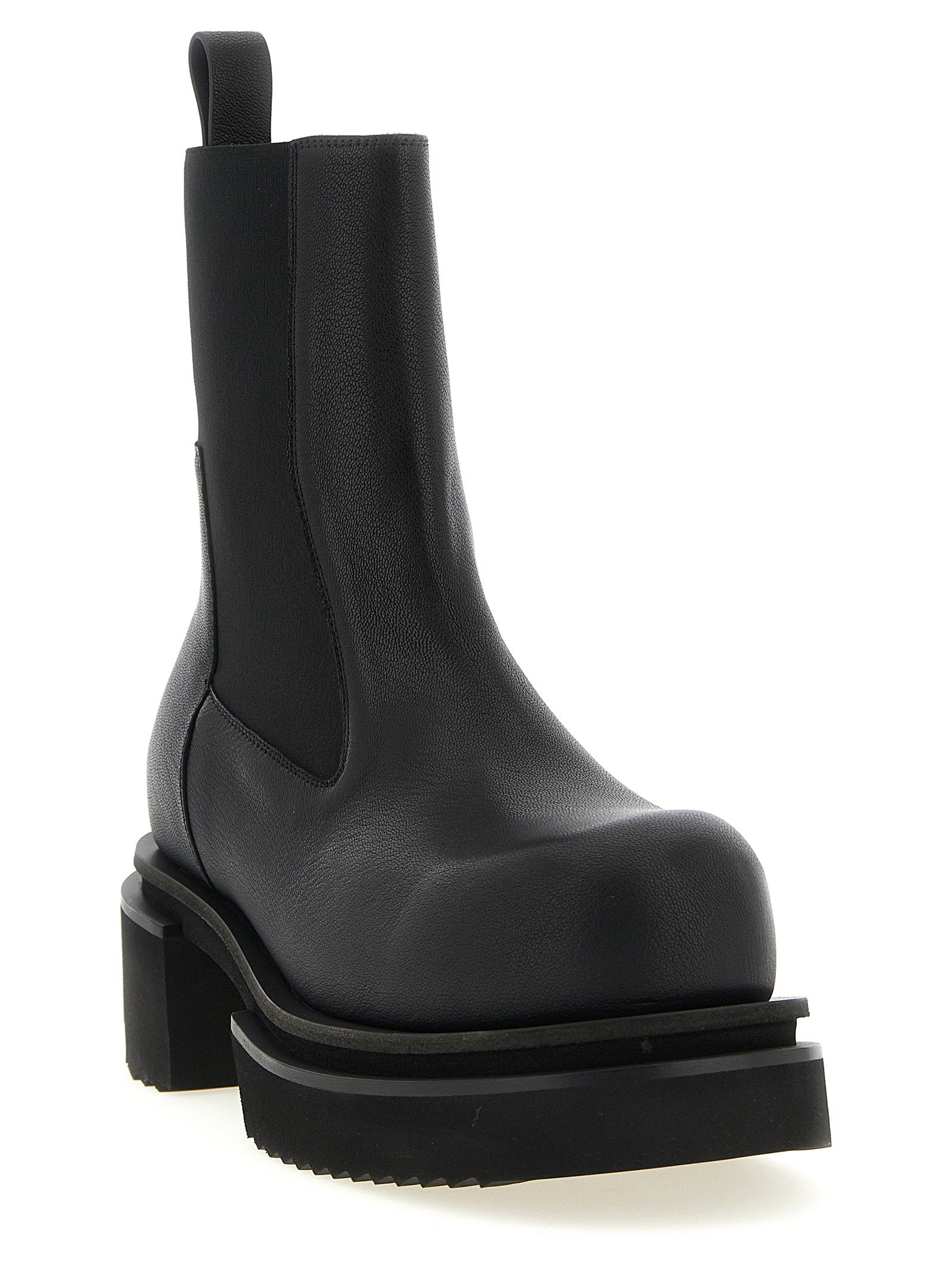 Rick Owens Beatle Bogun Ankle Boots - view 2