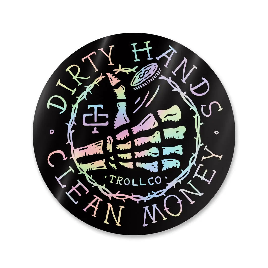 Radial DHCM Flipper Sticker