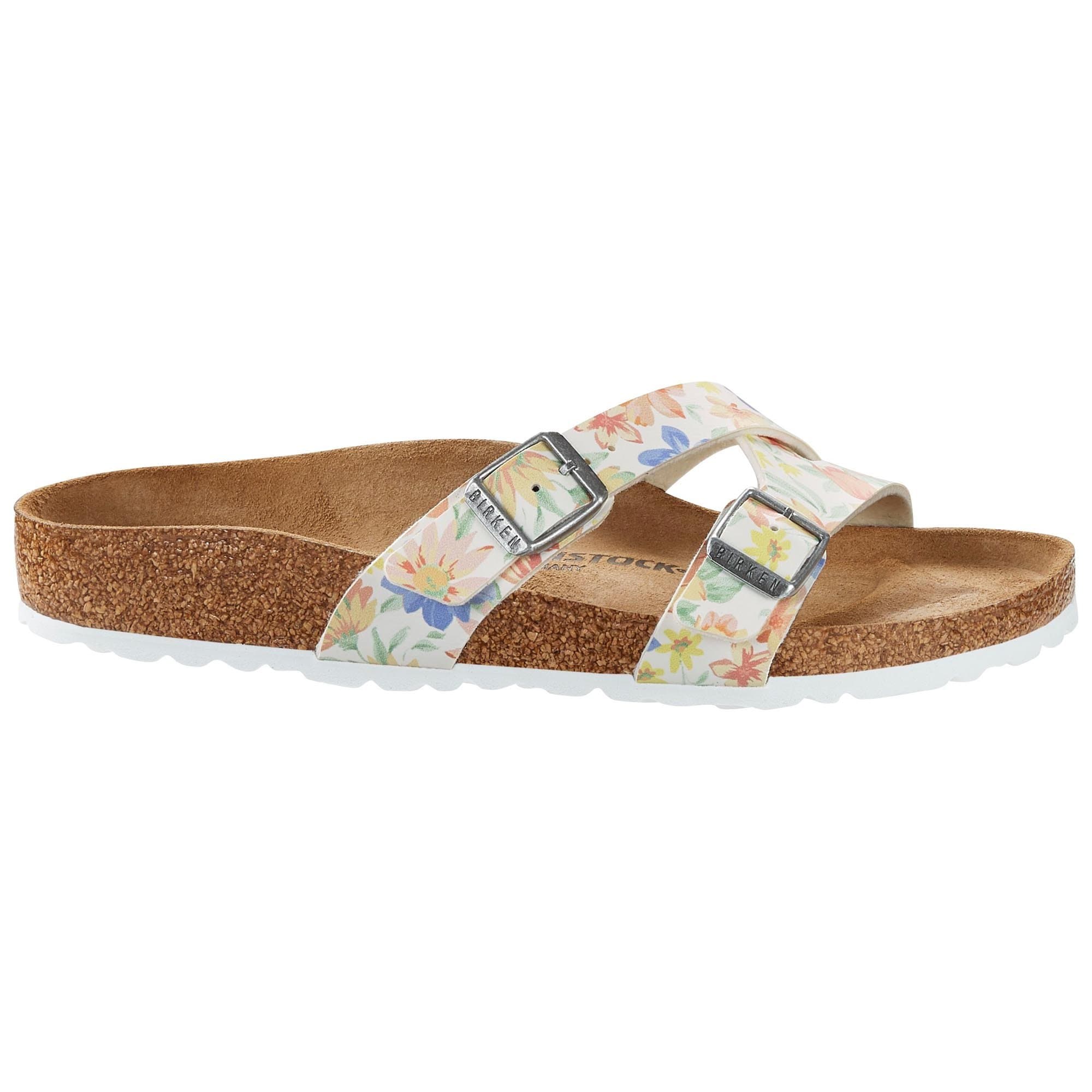 Birkenstock Yao Birko-Flor – White White/Supernatural Flowers - view 2