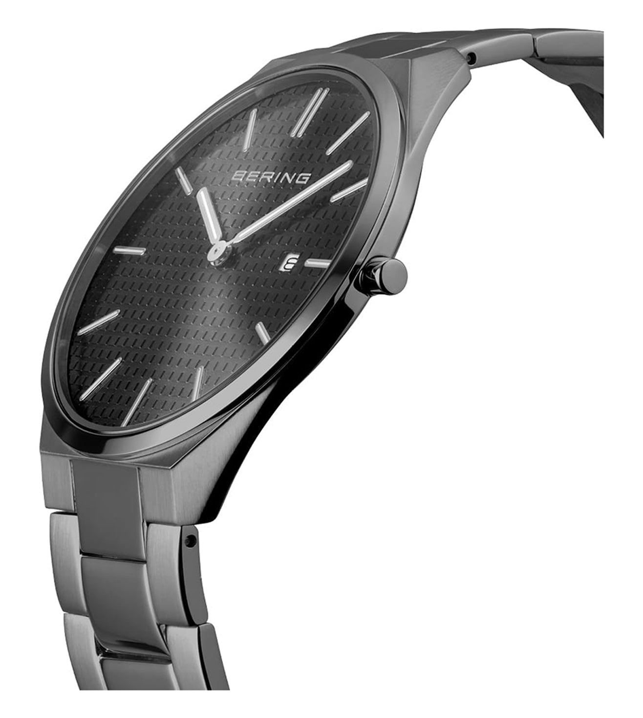 Bering Ultra Slim Grey Dial Men 40mm - view 3