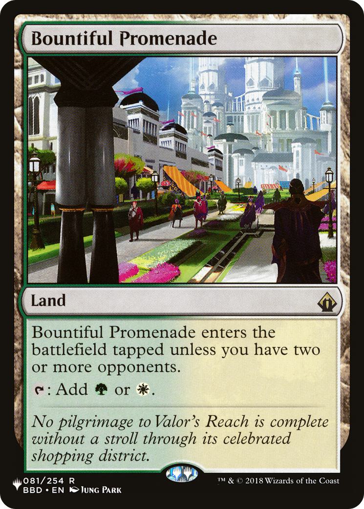 Bountiful promenade bbd-81 – Magic Bountiful Promenade [BBD-81] [The List] [Non-Foil]