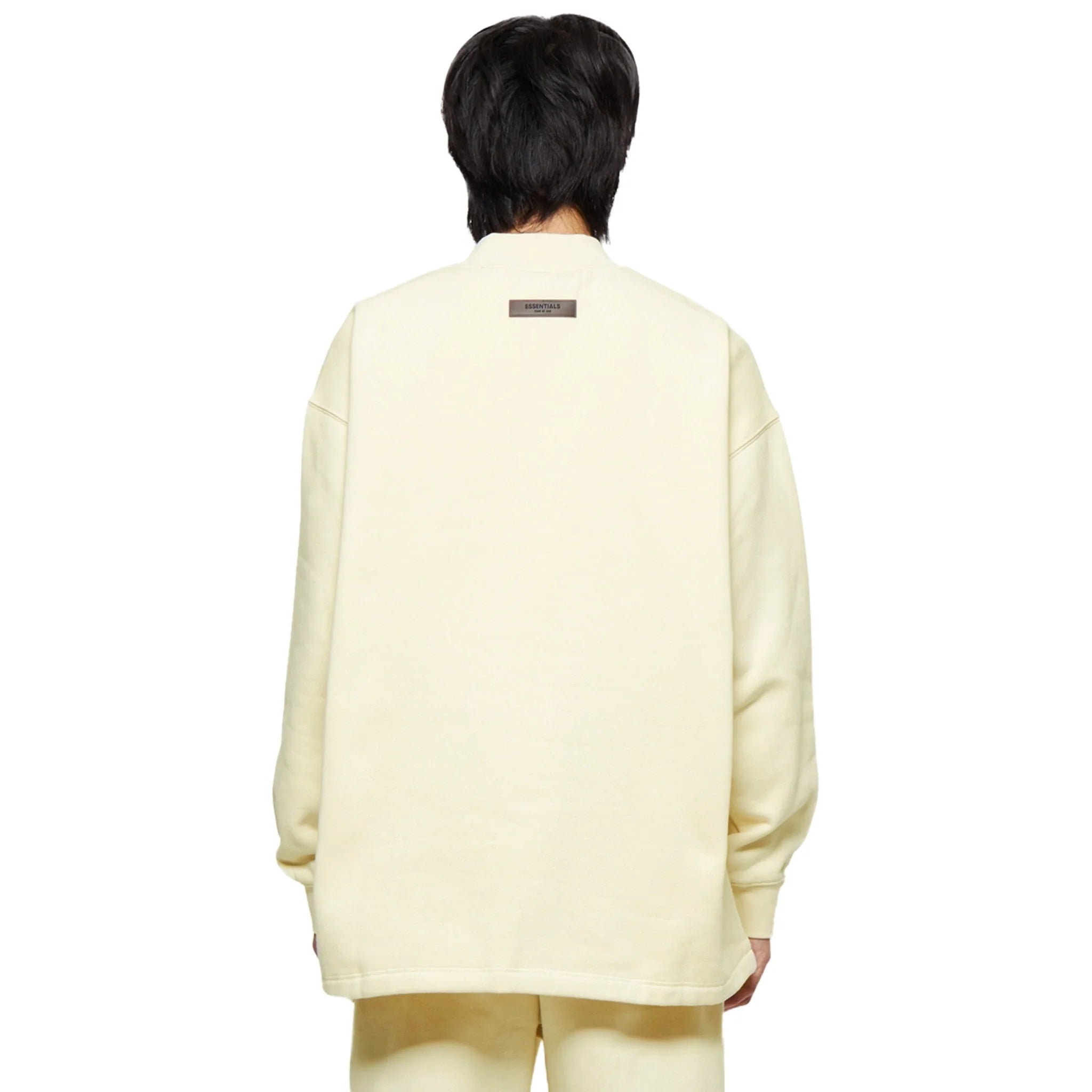 Fear Of God Essentials Relaxed Egg Shell Crewneck (FW22) - view 2